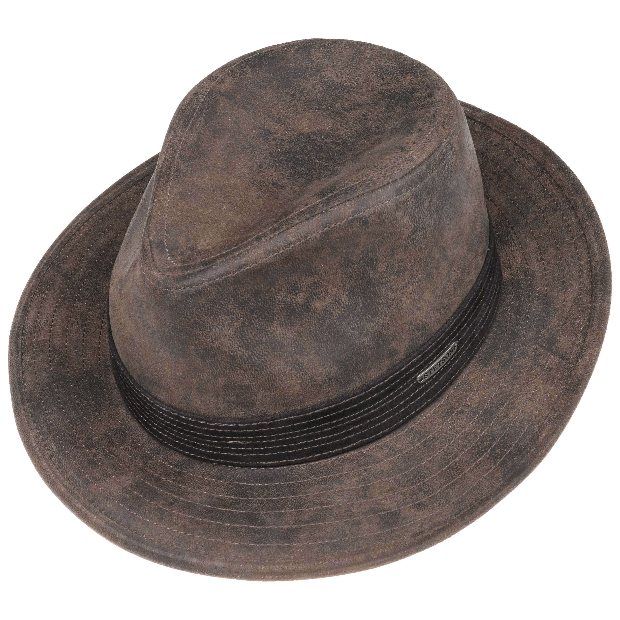 Jacky Pigskin Traveller Leather Hat by Stetson - 139,00