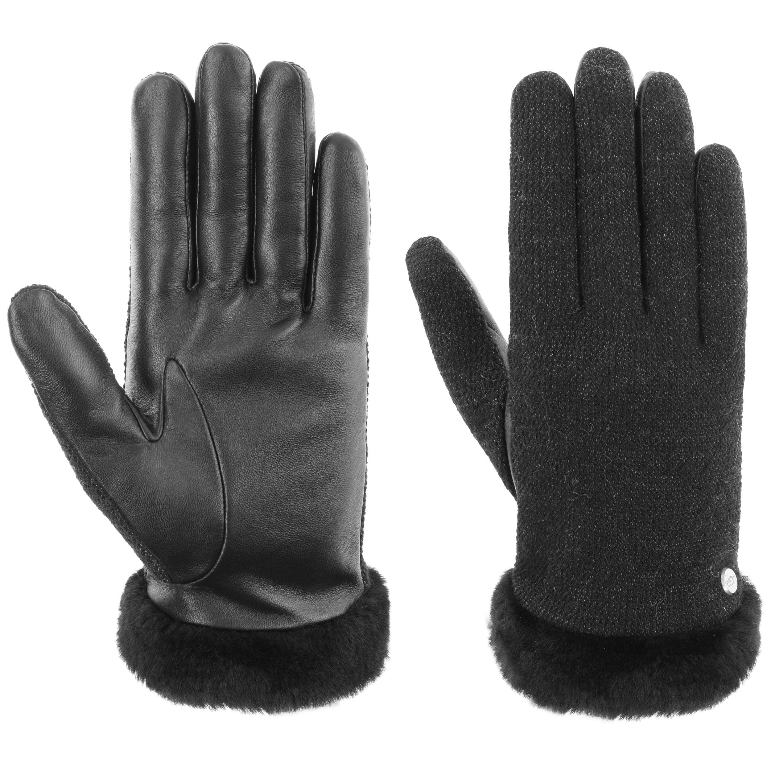 uggs black gloves