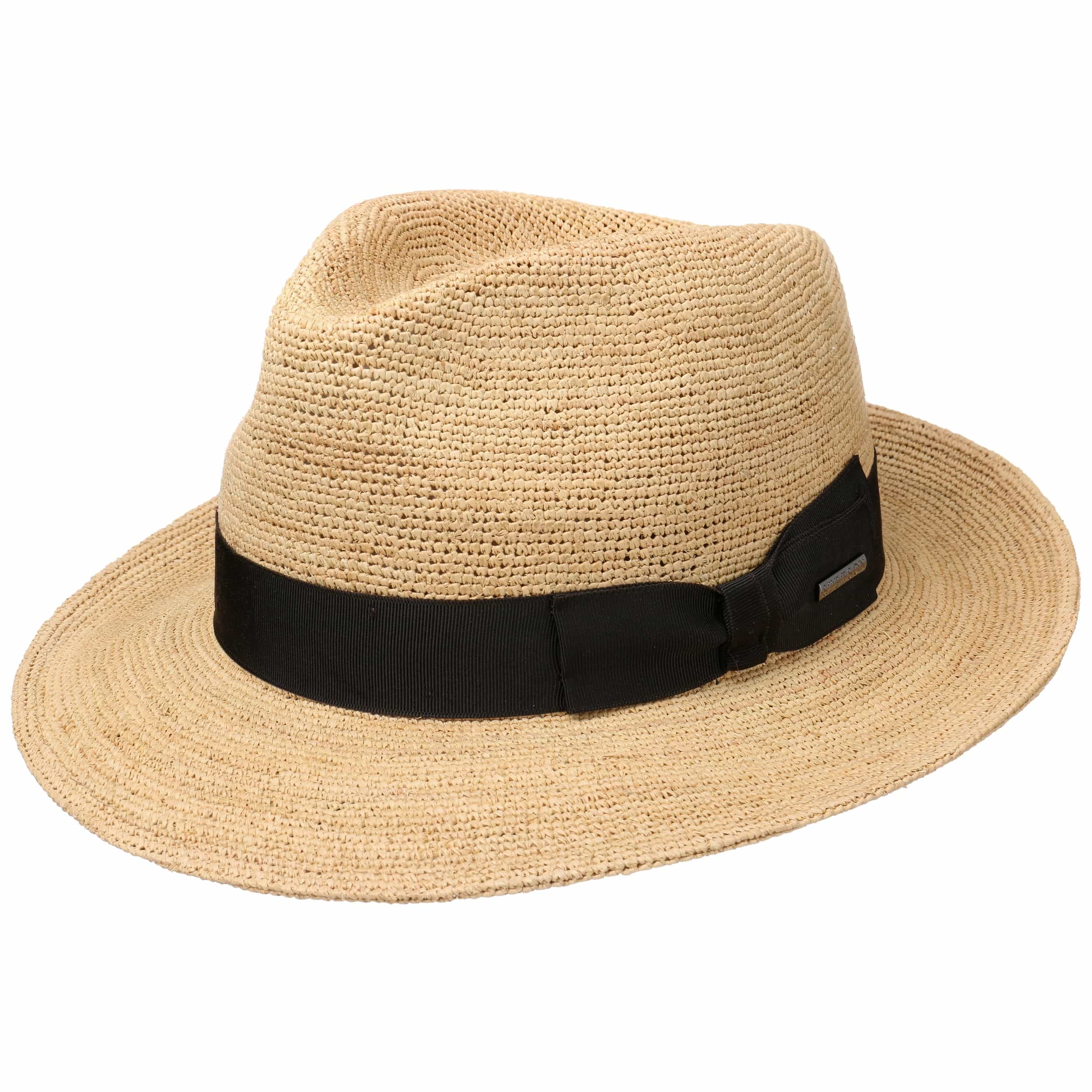 stetson fedora straw hats