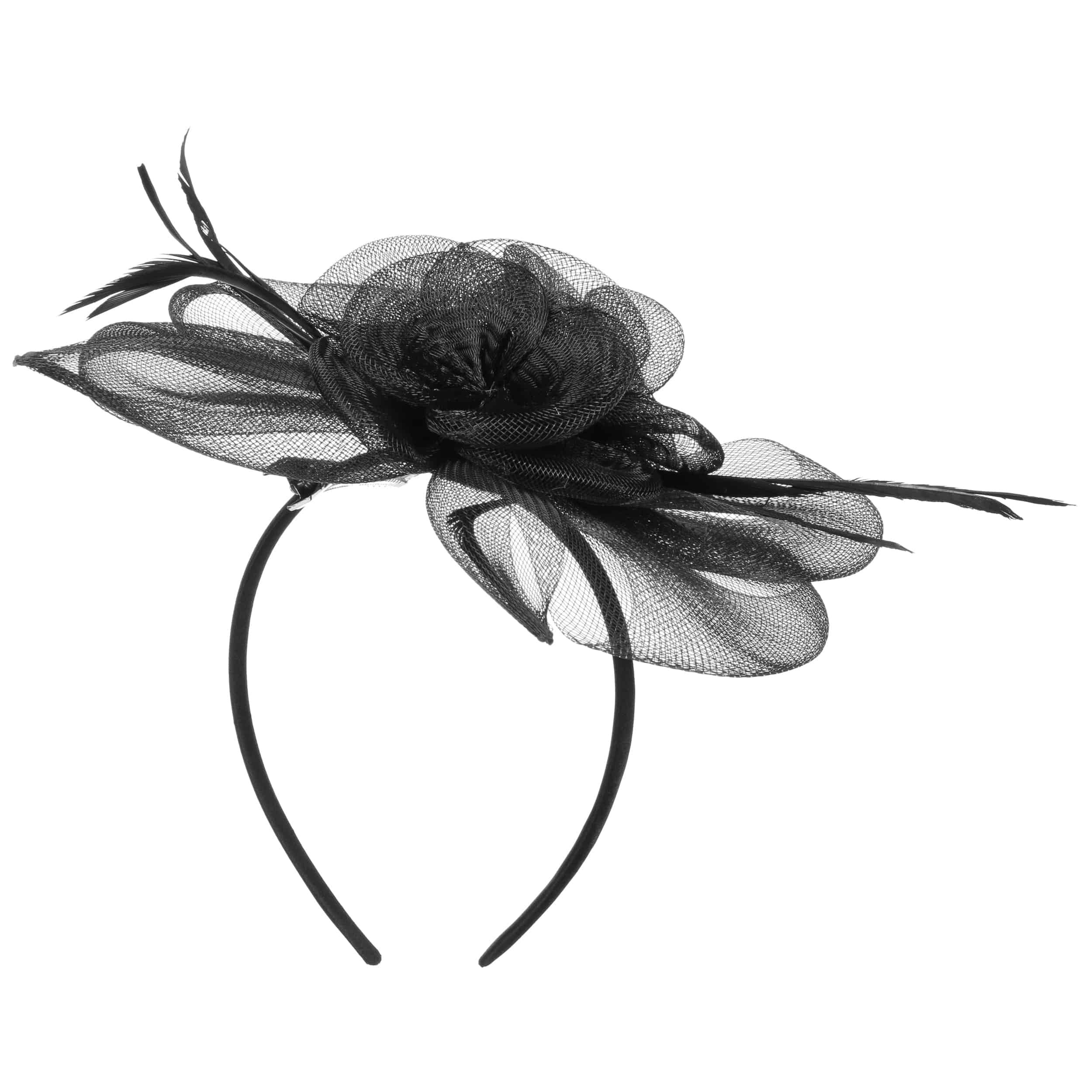 Fascinator Mit Federn In Schwarz & Babyrosa – Perfekt Für Hochzeiten, Pferderennen Und Festliche Anlässe