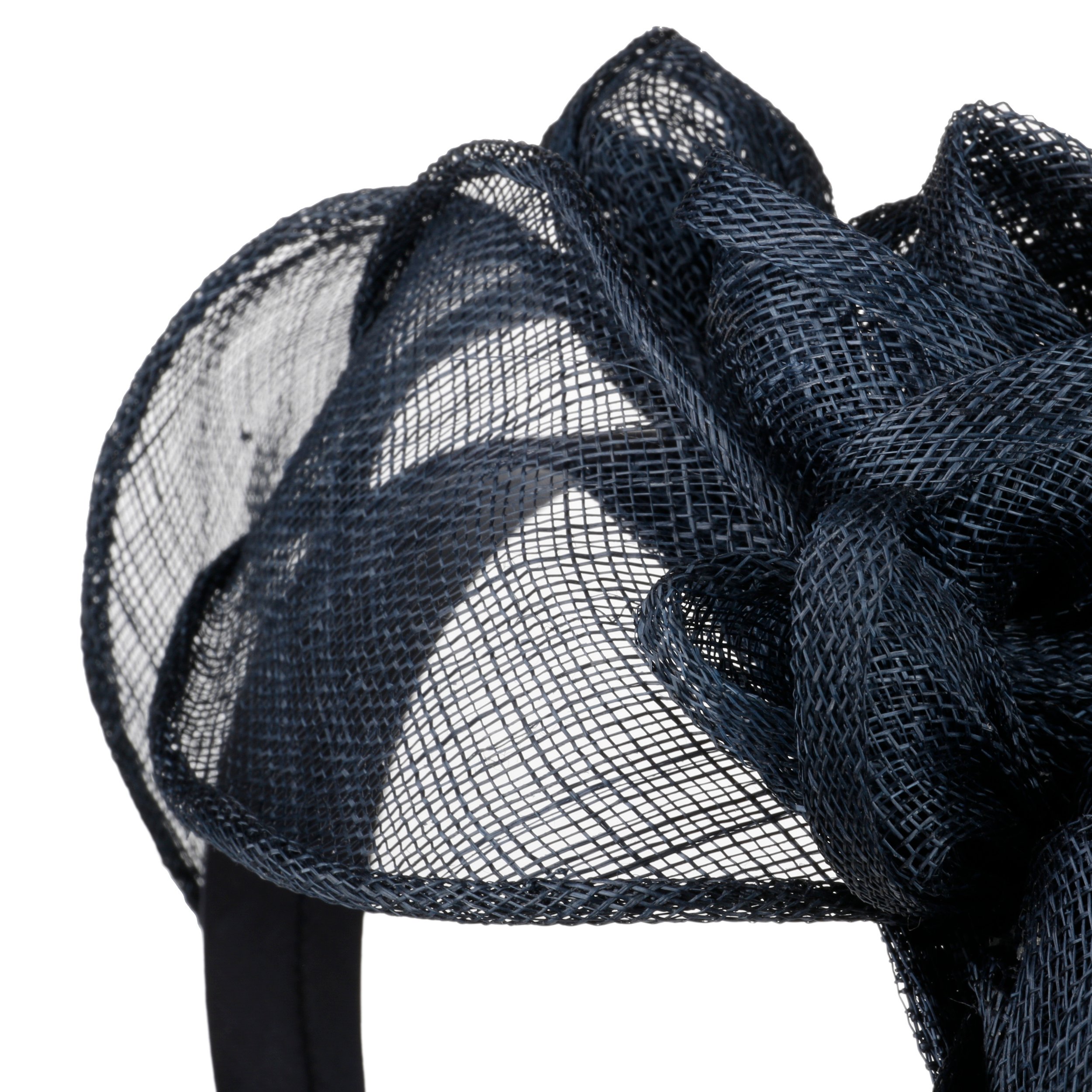 Serre-Tête Seeberger En Paille Sinamay - Fleur Décorative - Pour Mariage Ou Cérémonie