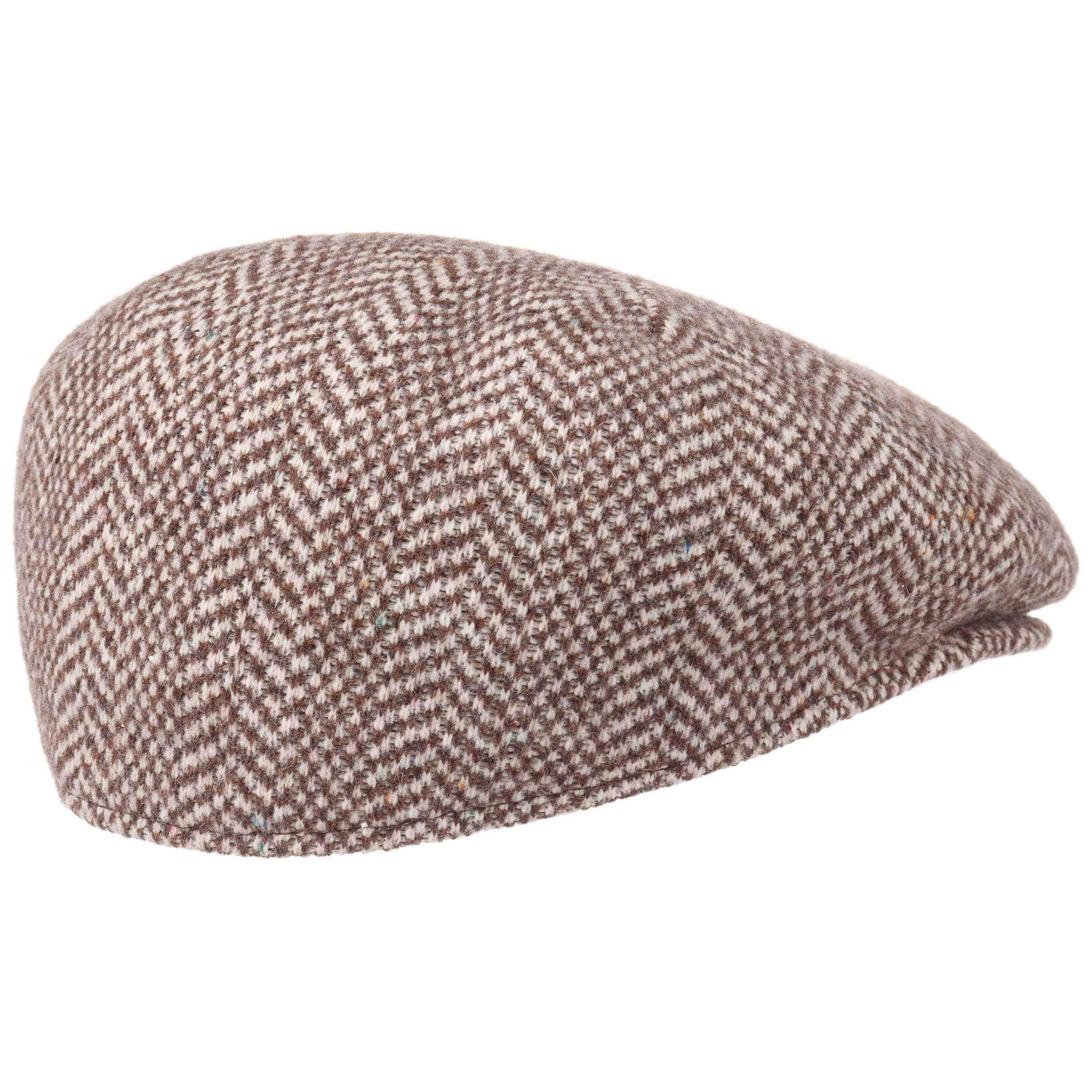 kangol herringbone flat cap