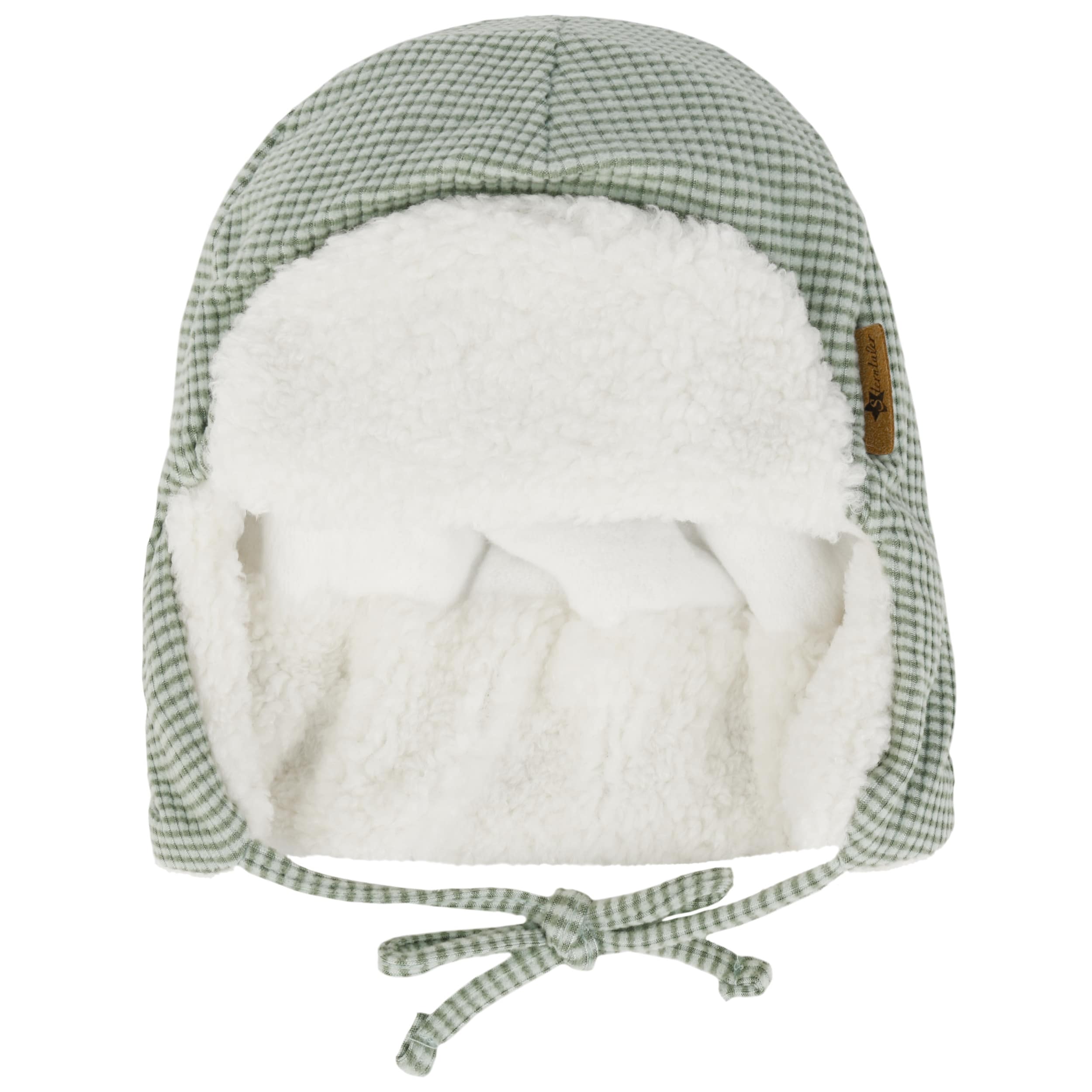 Sterntaler Jungen Mütze Fliegermütze Wintermütze Strickmütze, Zum Binden Gefuettert Von Sterntaler Natur 4601752 4601752n