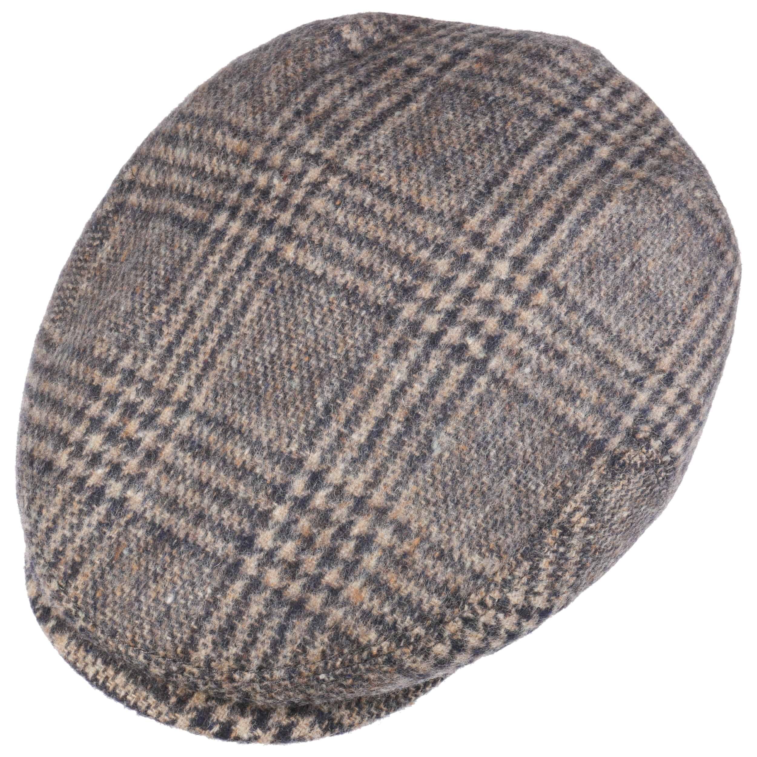 Produktbild von Stetson Cap Stetson Texas Genola Flatcap - Wollmütze Kariert Herren Made In EU Stetson Flatcap