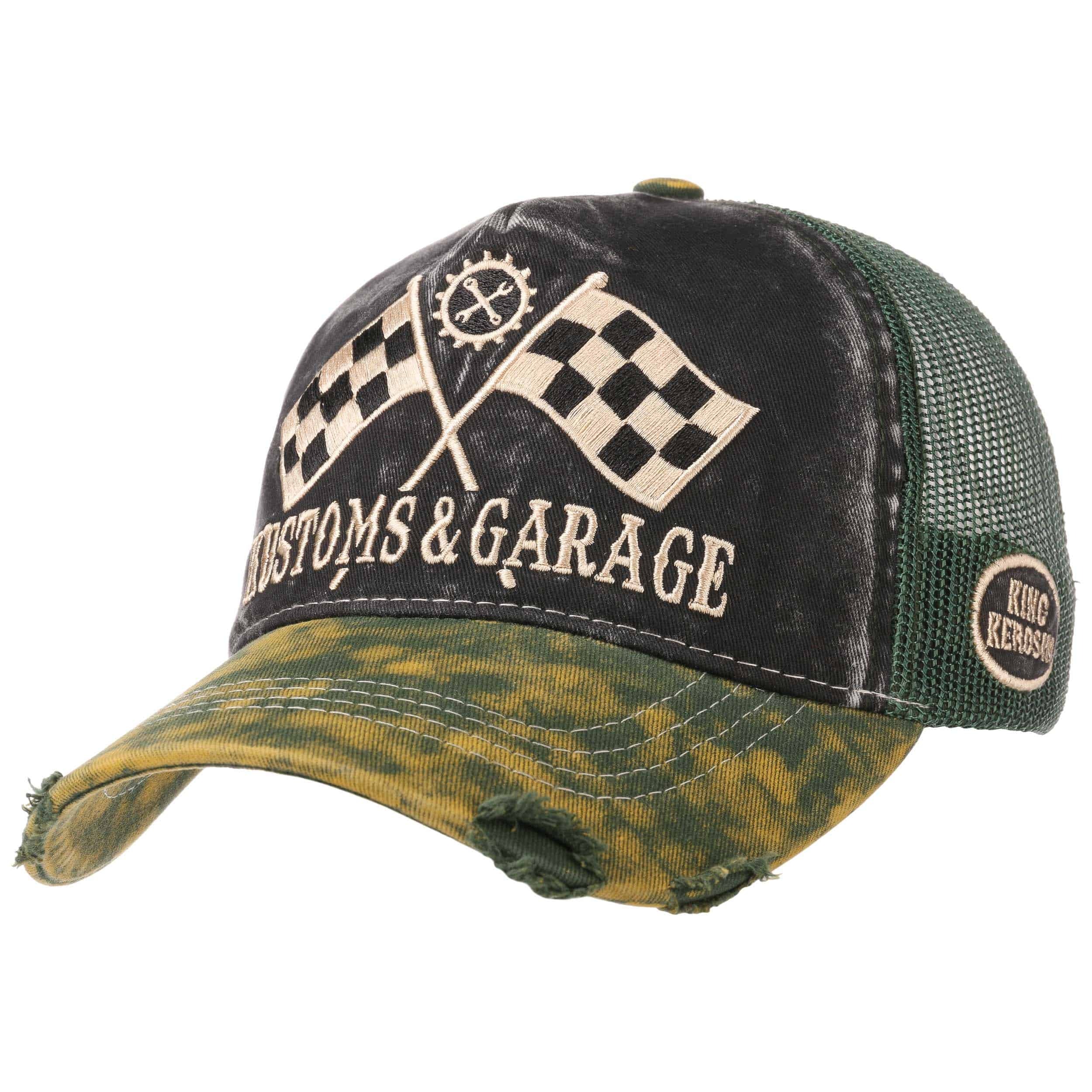 Kustoms Garage Trucker Cap By King Kerosin 34 95