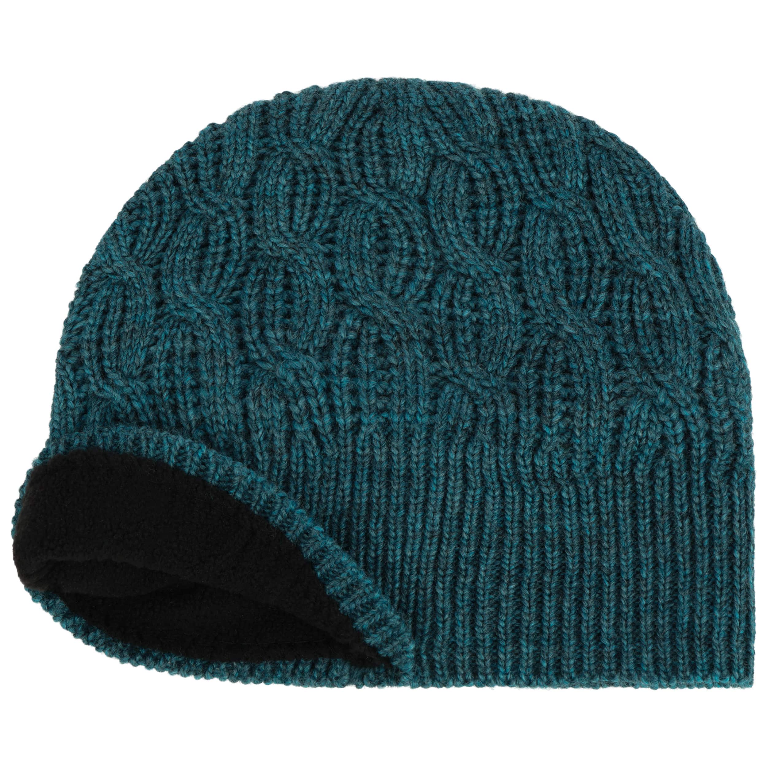 Seeberger Landesta Headsock Beanie Muts Dames - gebreide wintermuts met voering voor Herfst/Winter - One Size mauve