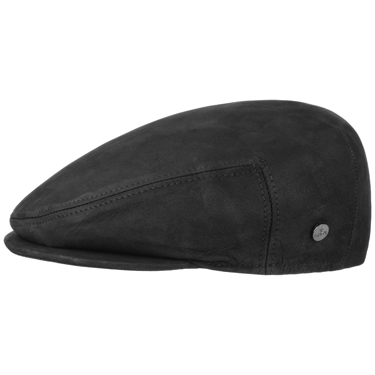 black flat cap