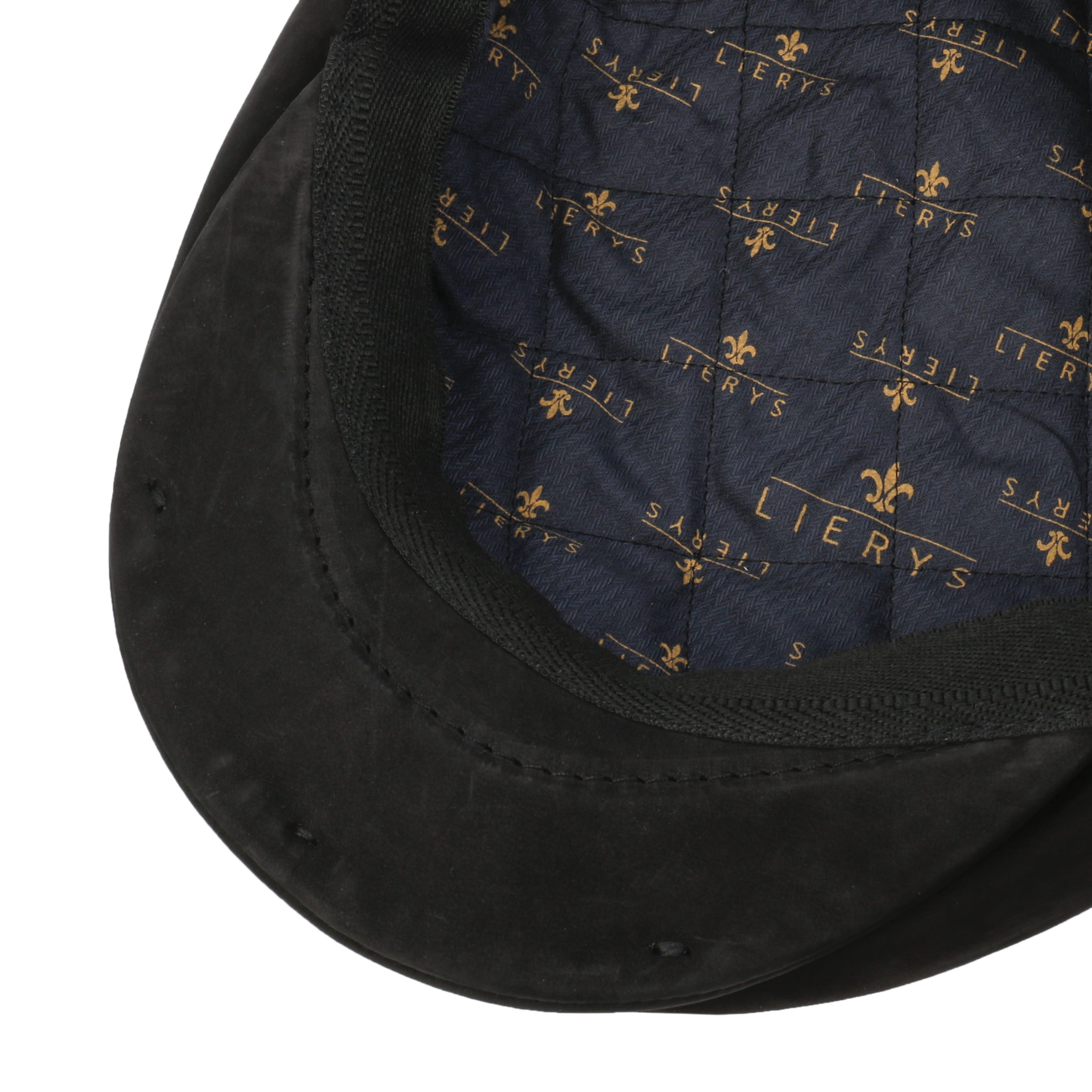 Nappaleder Schirmm/ütze Lederflatcap Flatcap Ledercap Mit Schirm