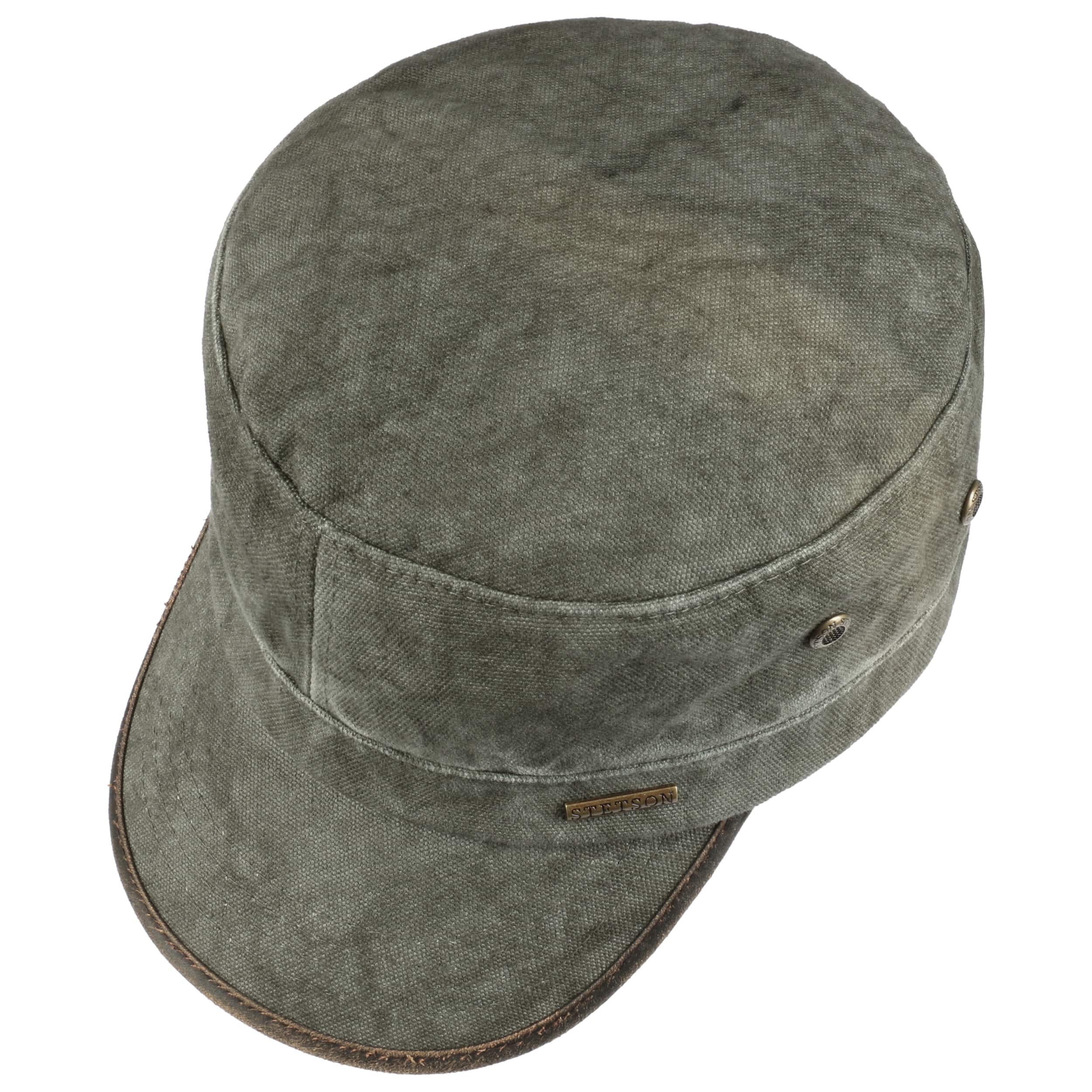 stetson army cap cotton