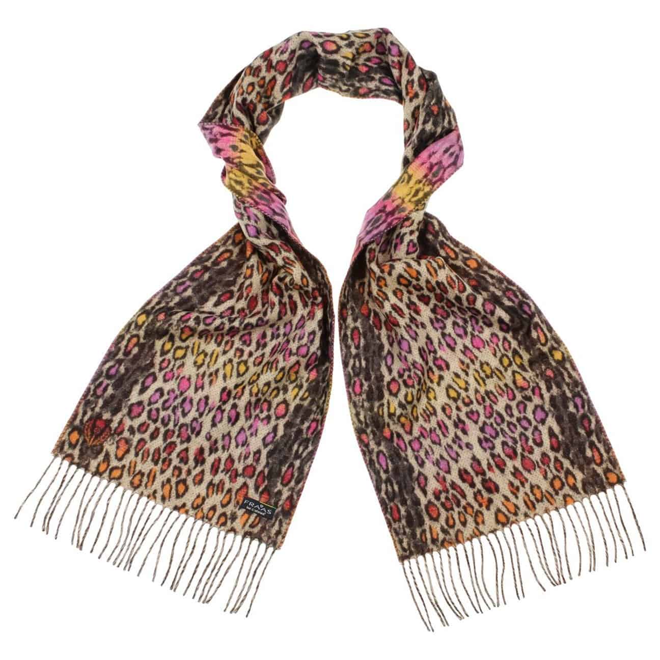 FRAAS Damen Schal - Cashmink Winter-Schal Mit Fransen