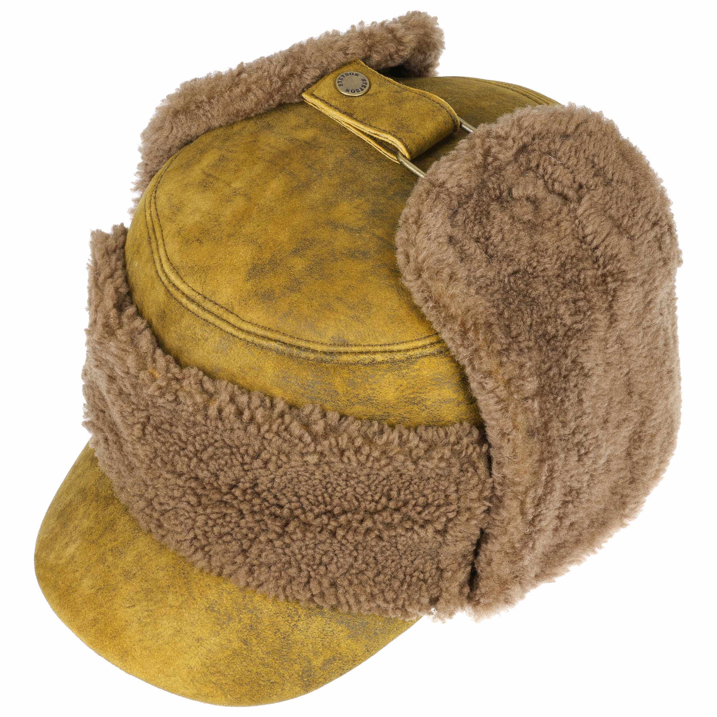 Lewiston Lambskin Army Cap by Stetson - 159,00