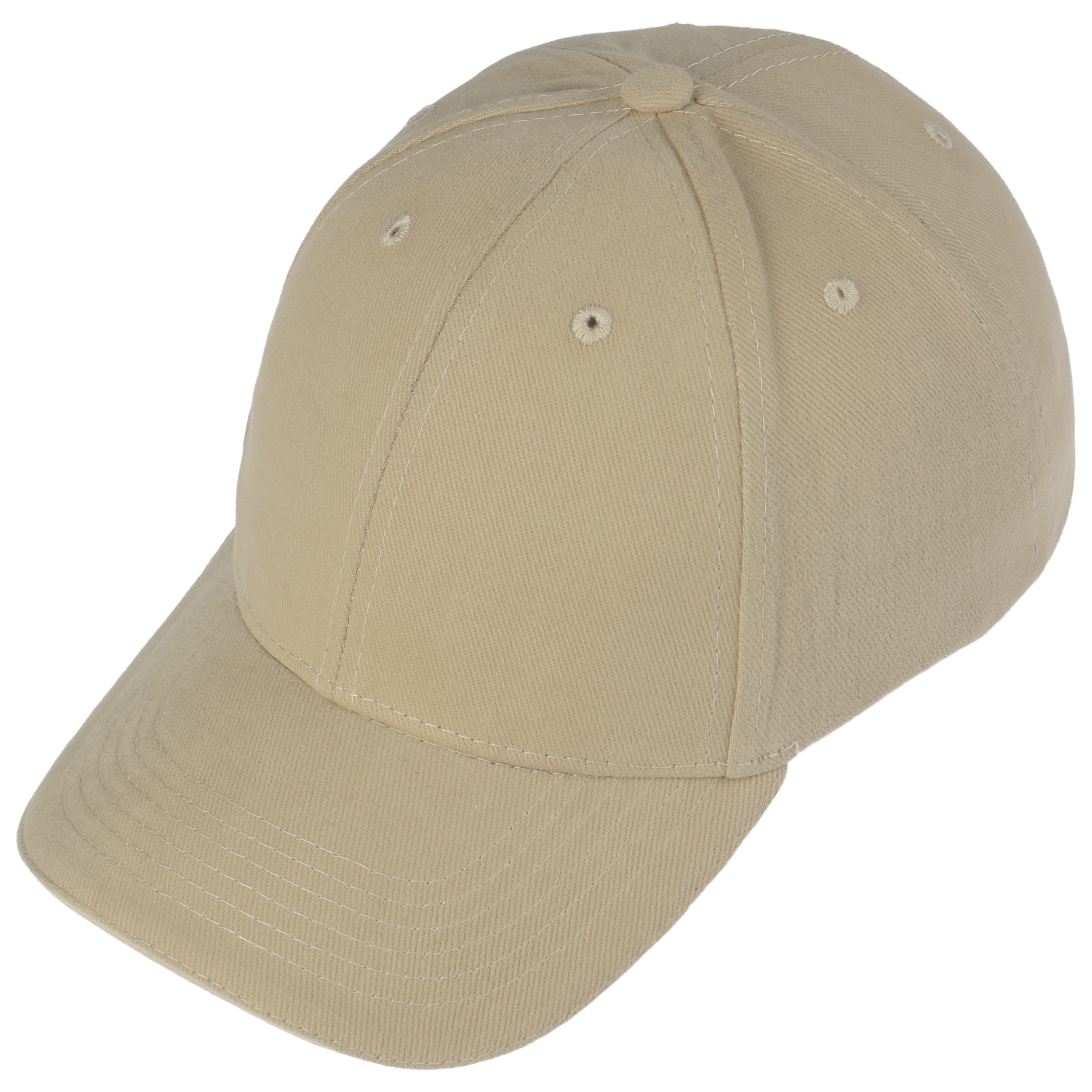 beige baseball cap