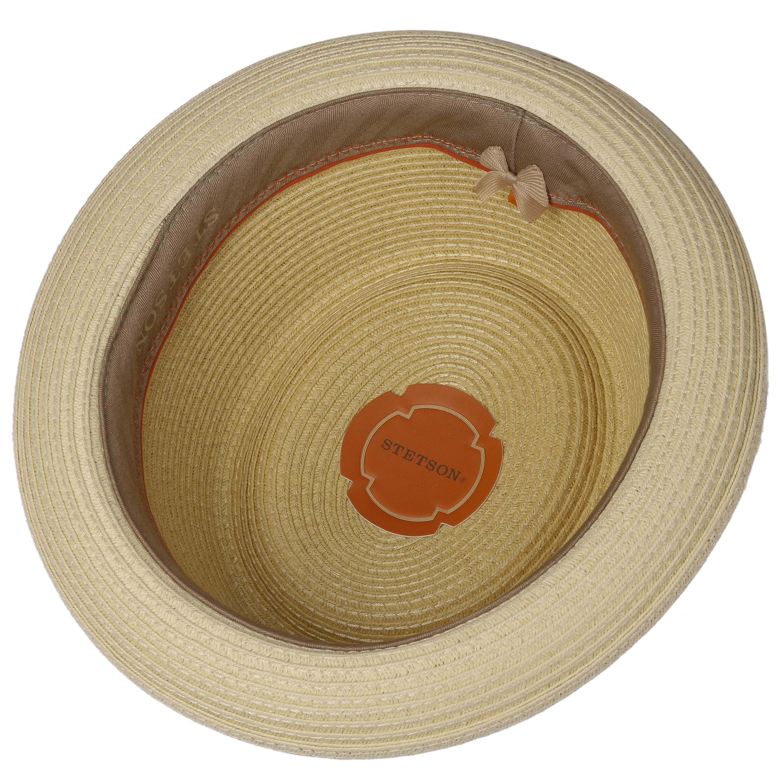 Stetson Licano Toyo Pork Pie Strohoed Dames/Heren - strand hoed