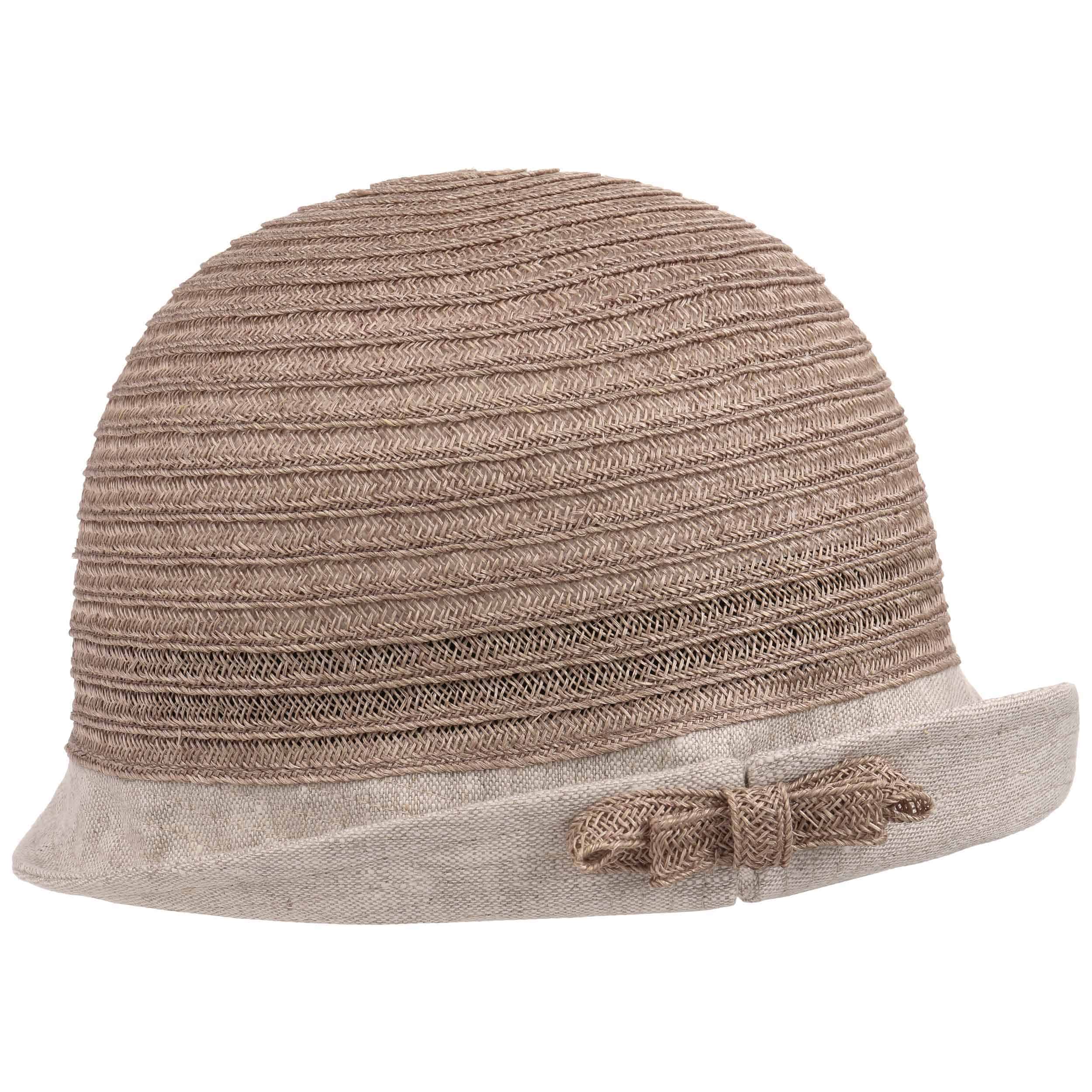 linen cloche hat