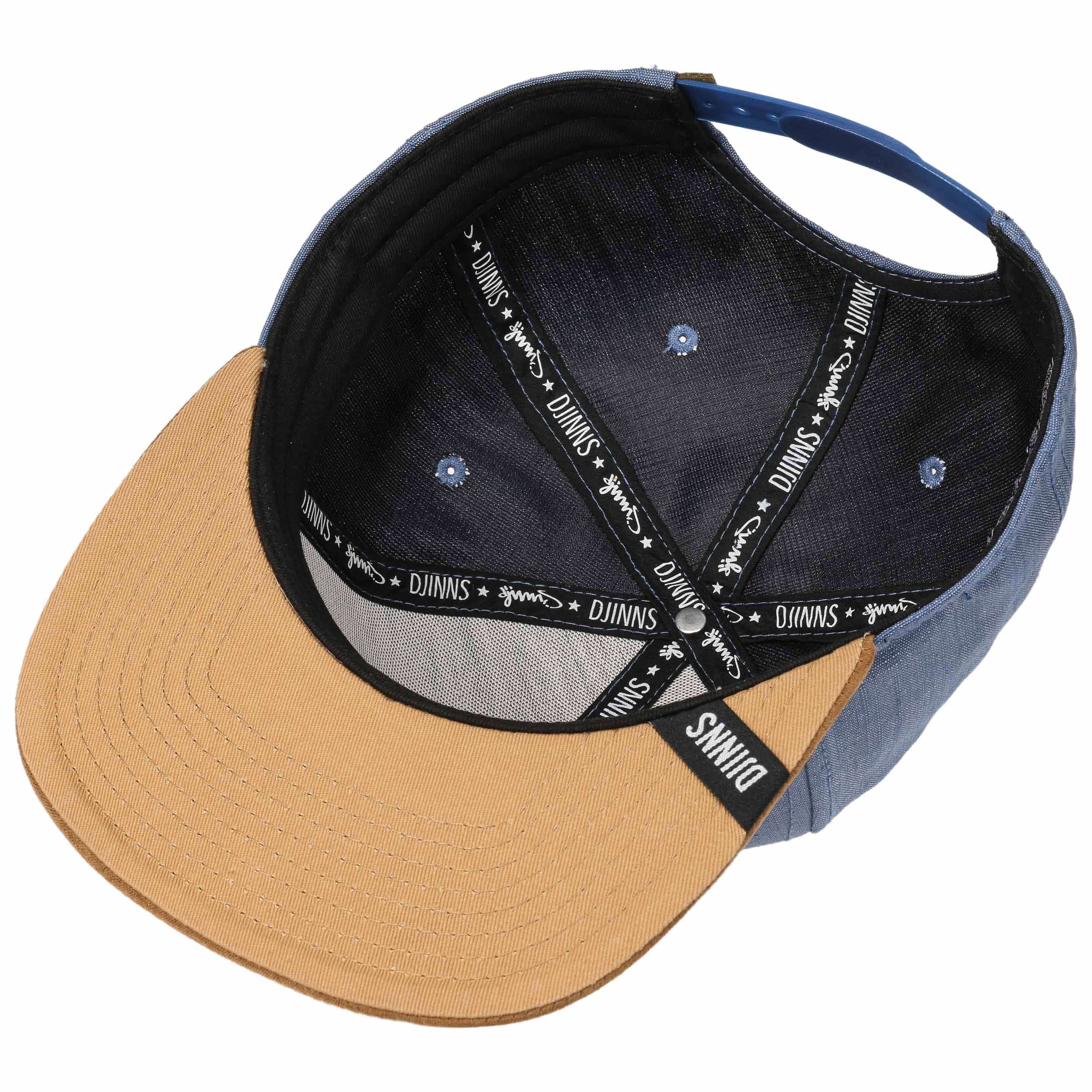 Linen Snapback Cap Djinns gorra de modasnapback cap gorra de moda Gris