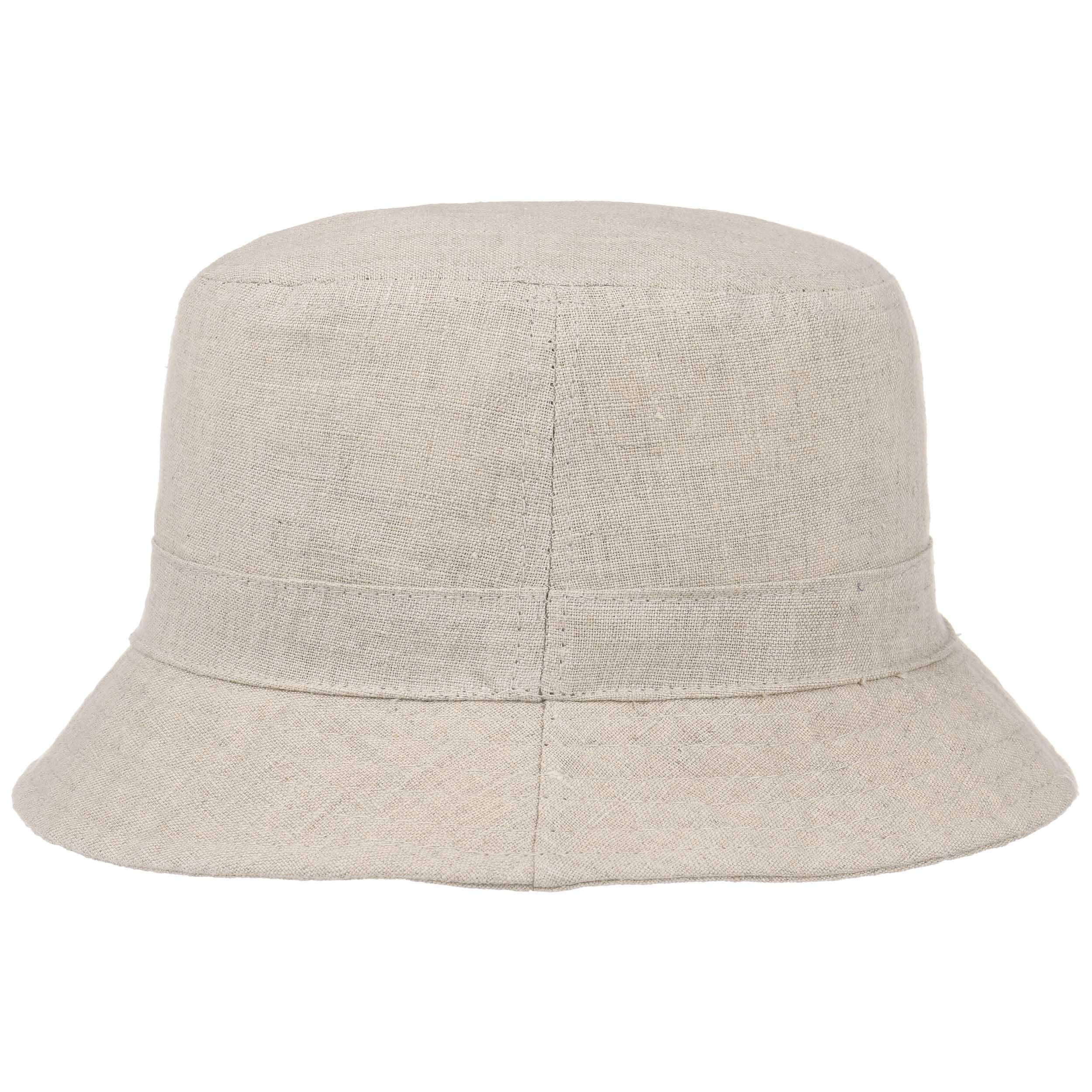 linen bucket hat