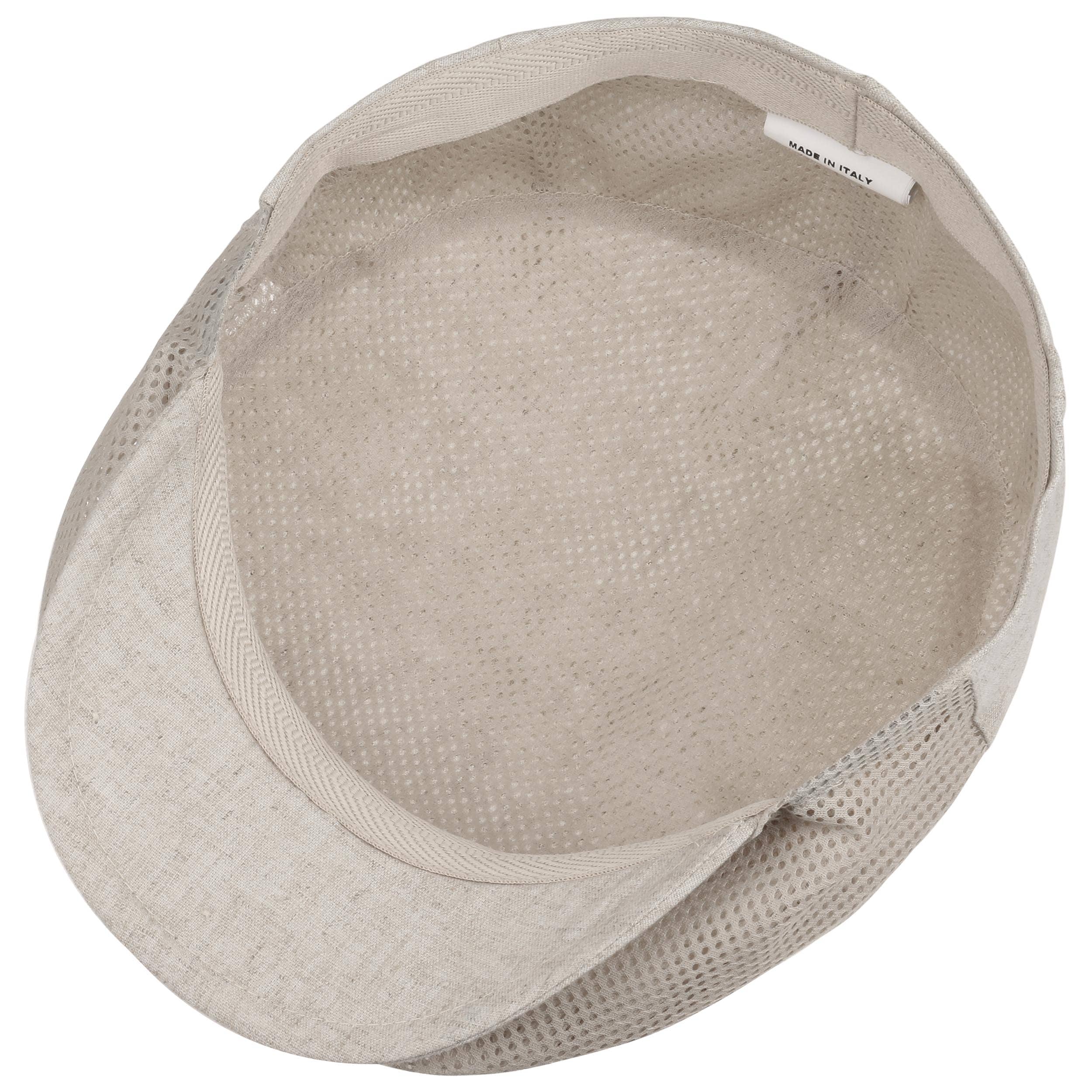 mesh flat cap