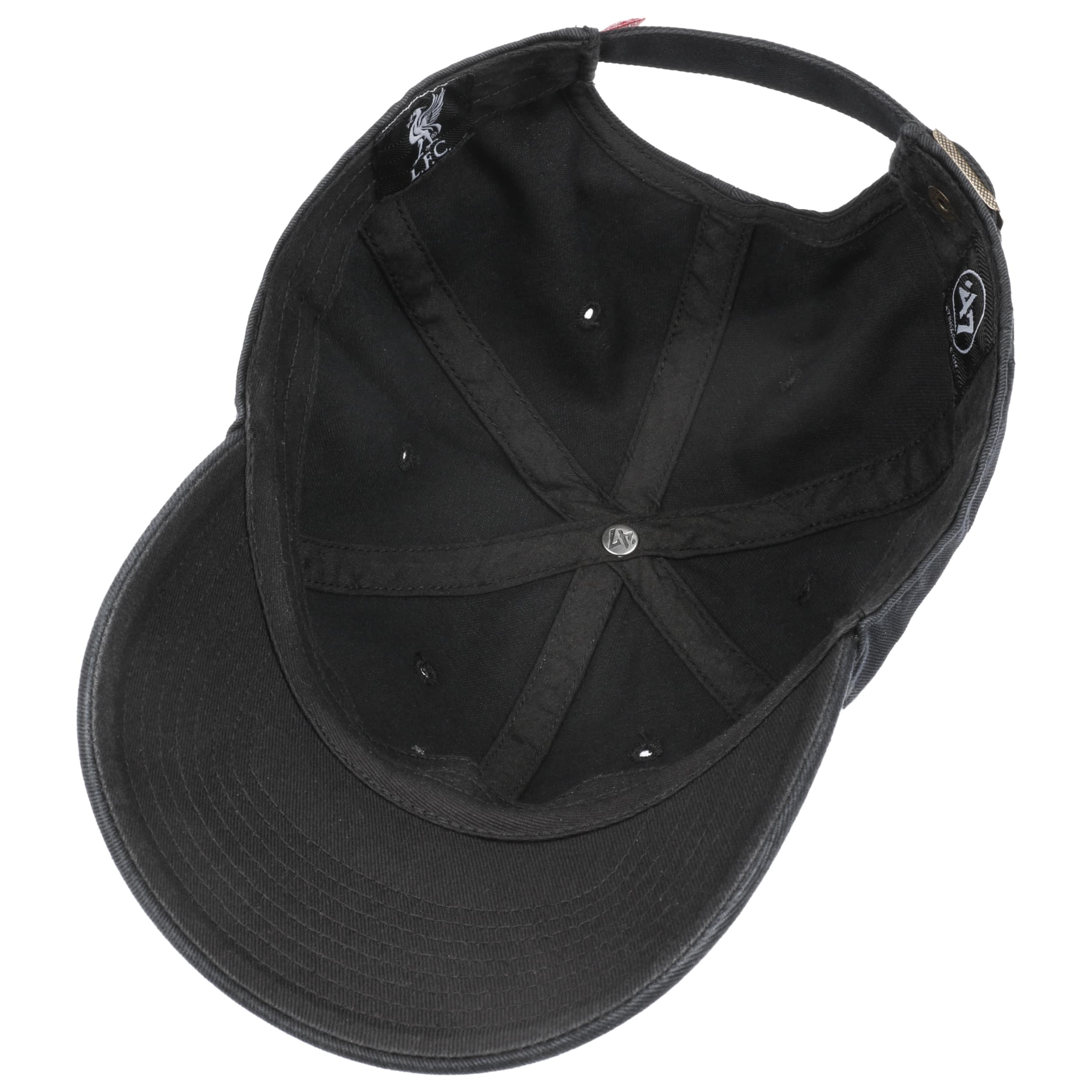 liverpool fc black baseball cap
