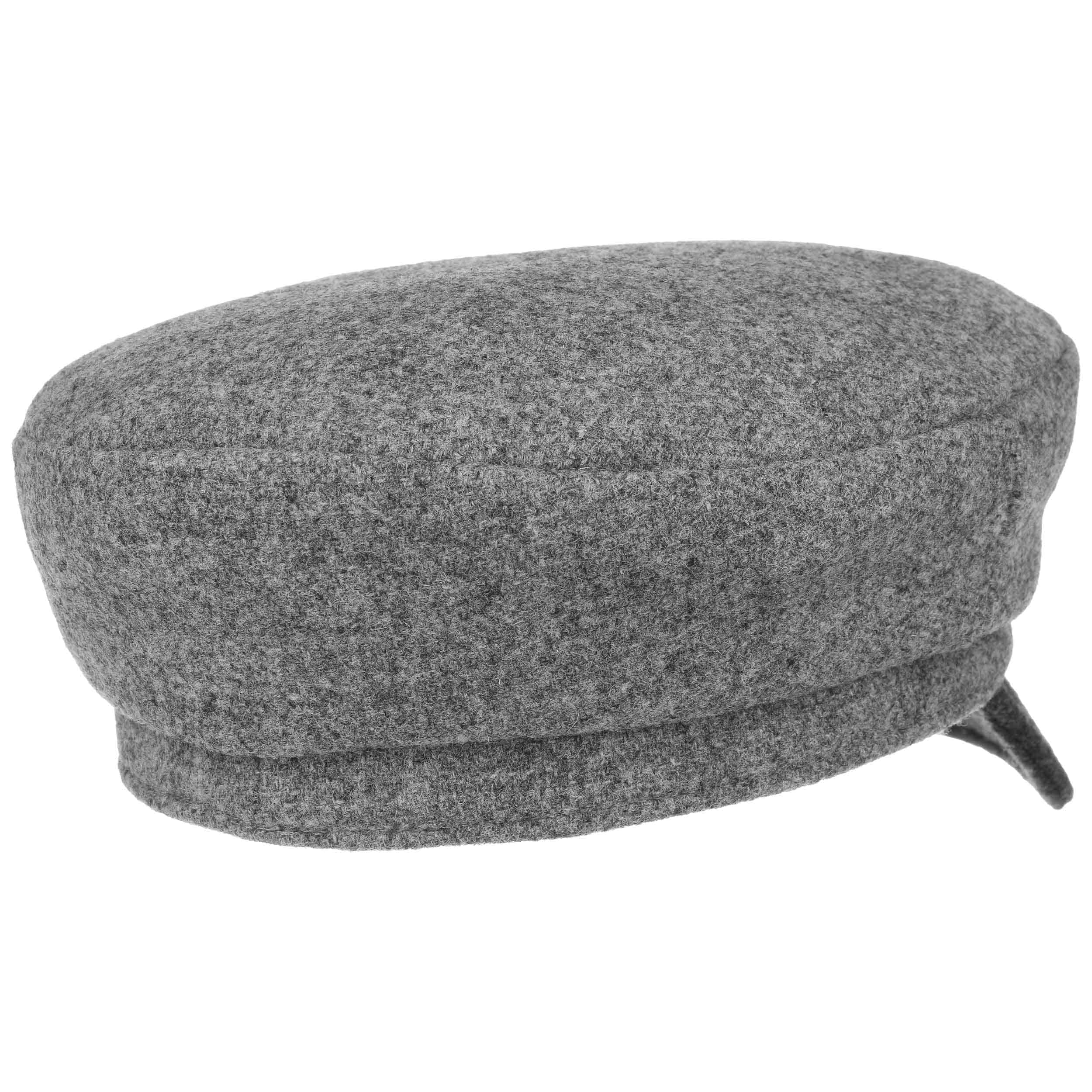 grey baker boy hat