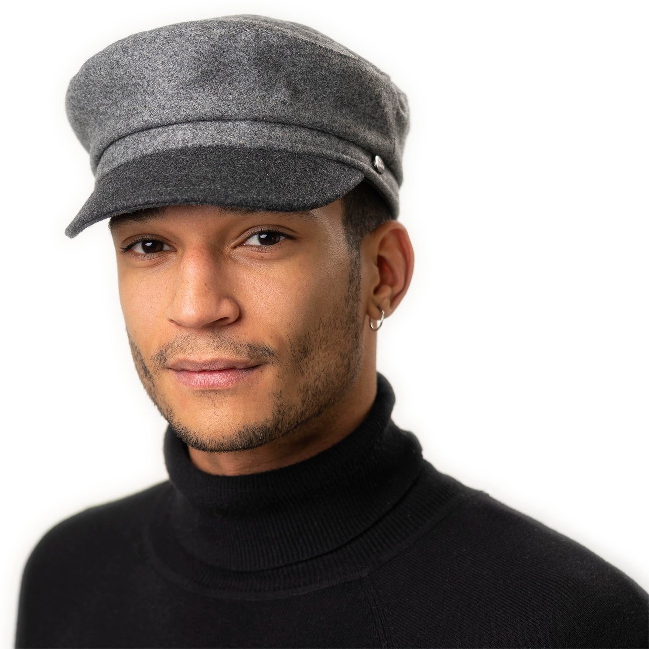 Cool4 Herbst/Winter Flatcap Schiebermütze Herren Gatsby Cap Retro Mütze