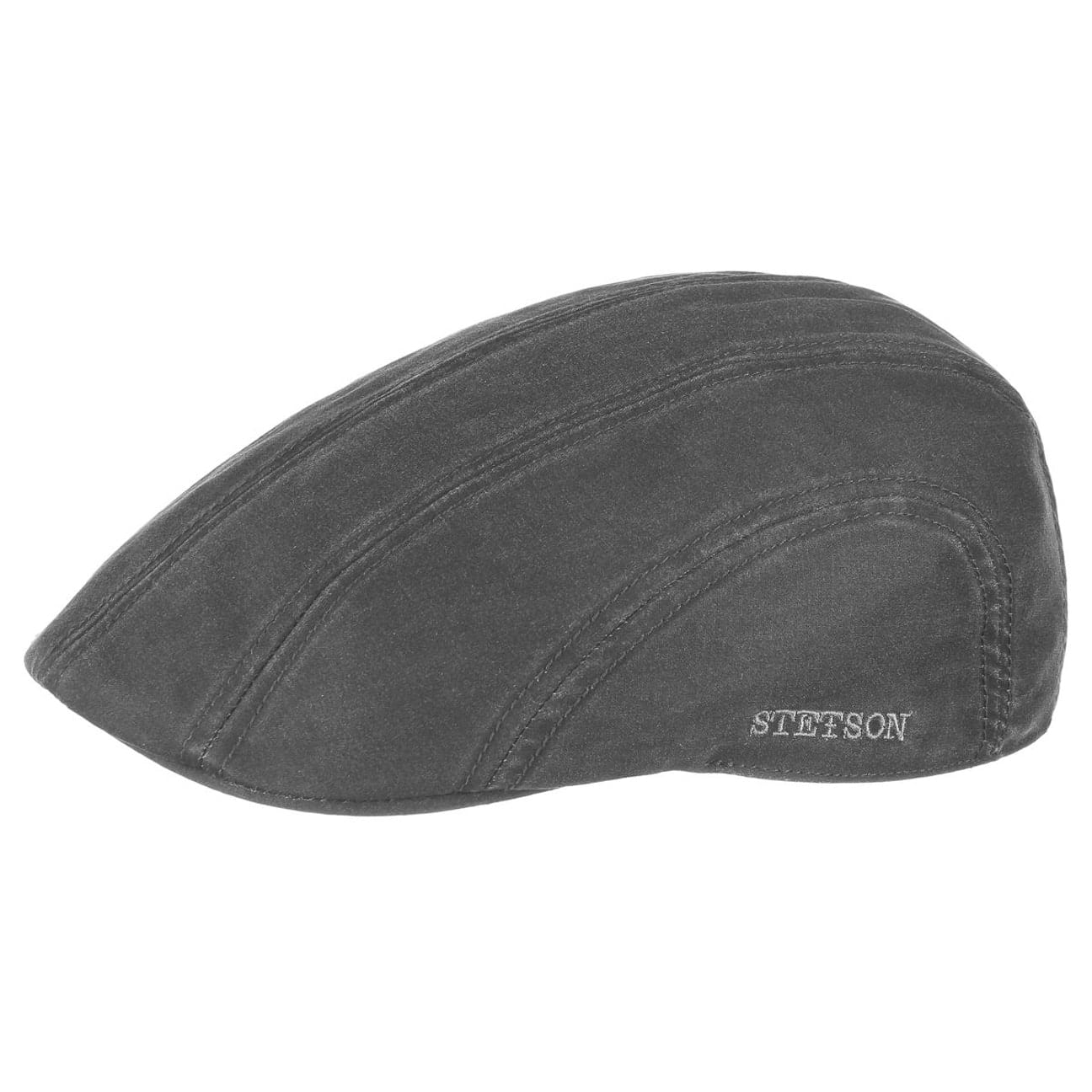 madison old cotton flatcap by stetson