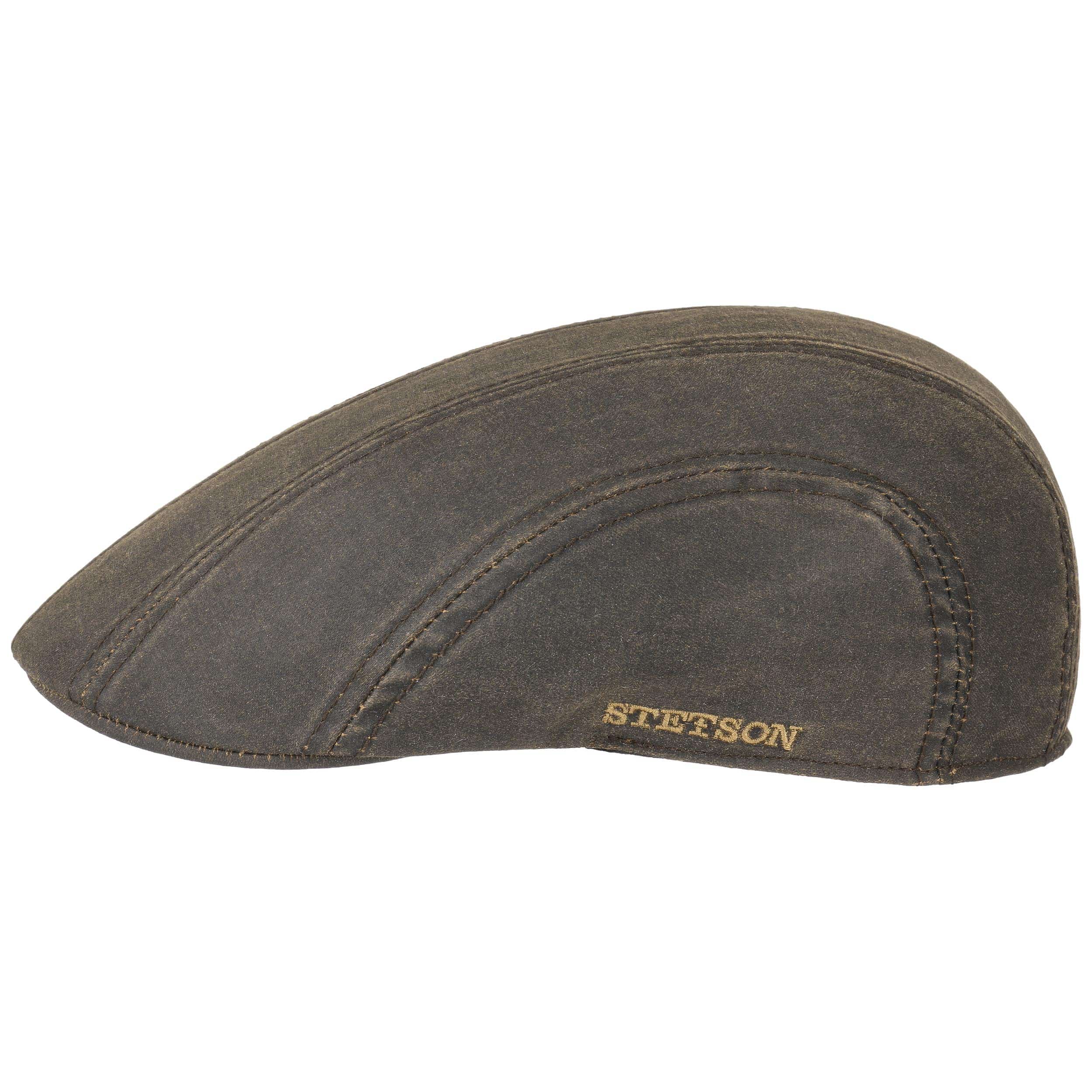 madison old cotton flatcap by stetson