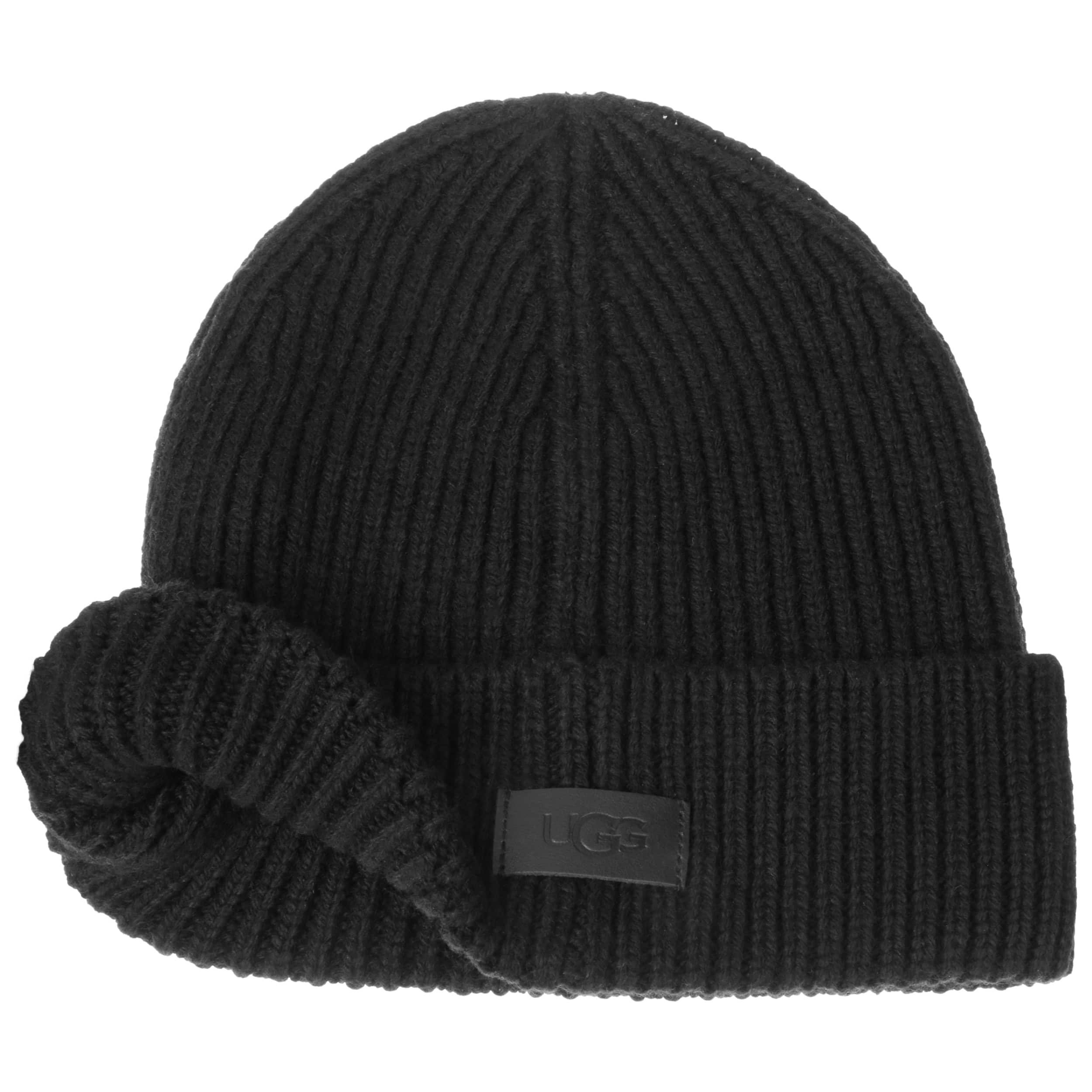 ugg black beanie hat