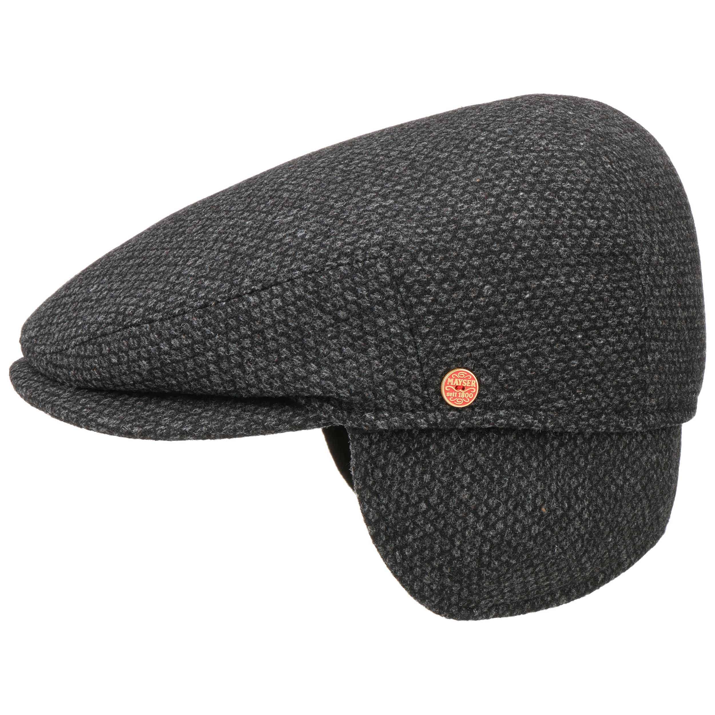 flat cap with ear warmers