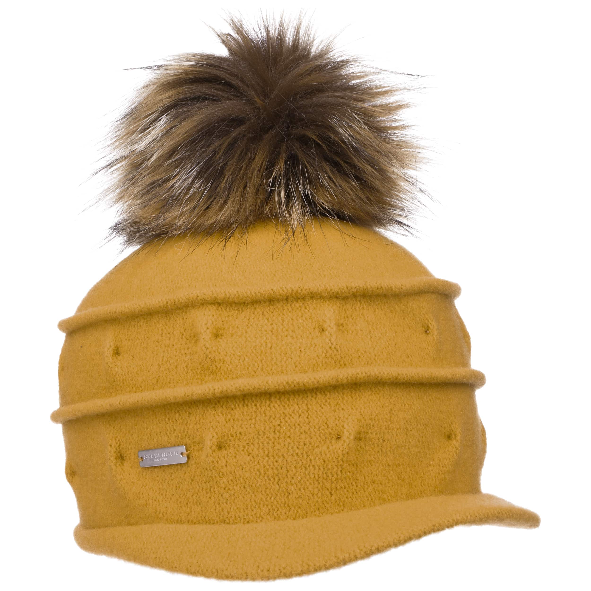 mustard wool hat