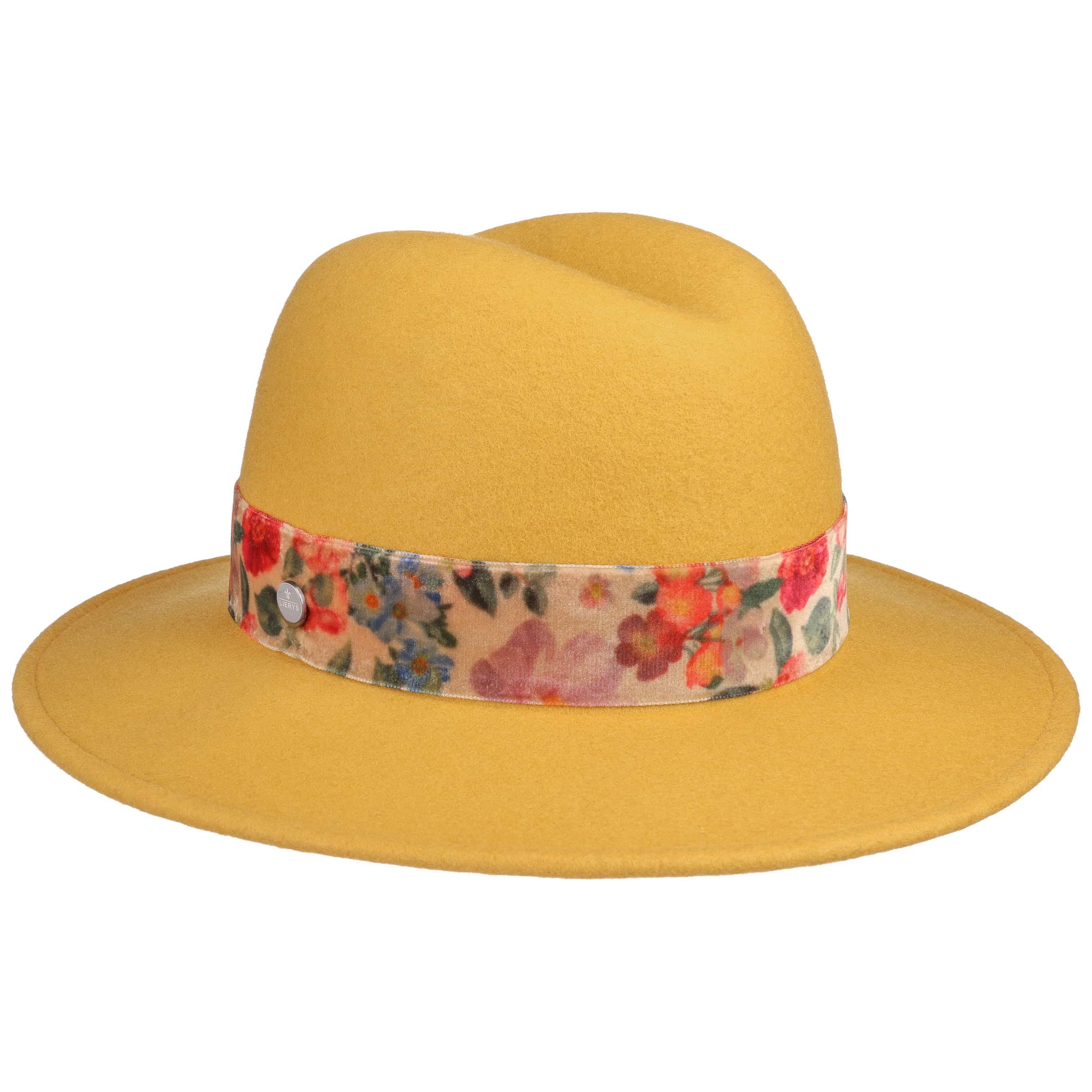 hat with flowers