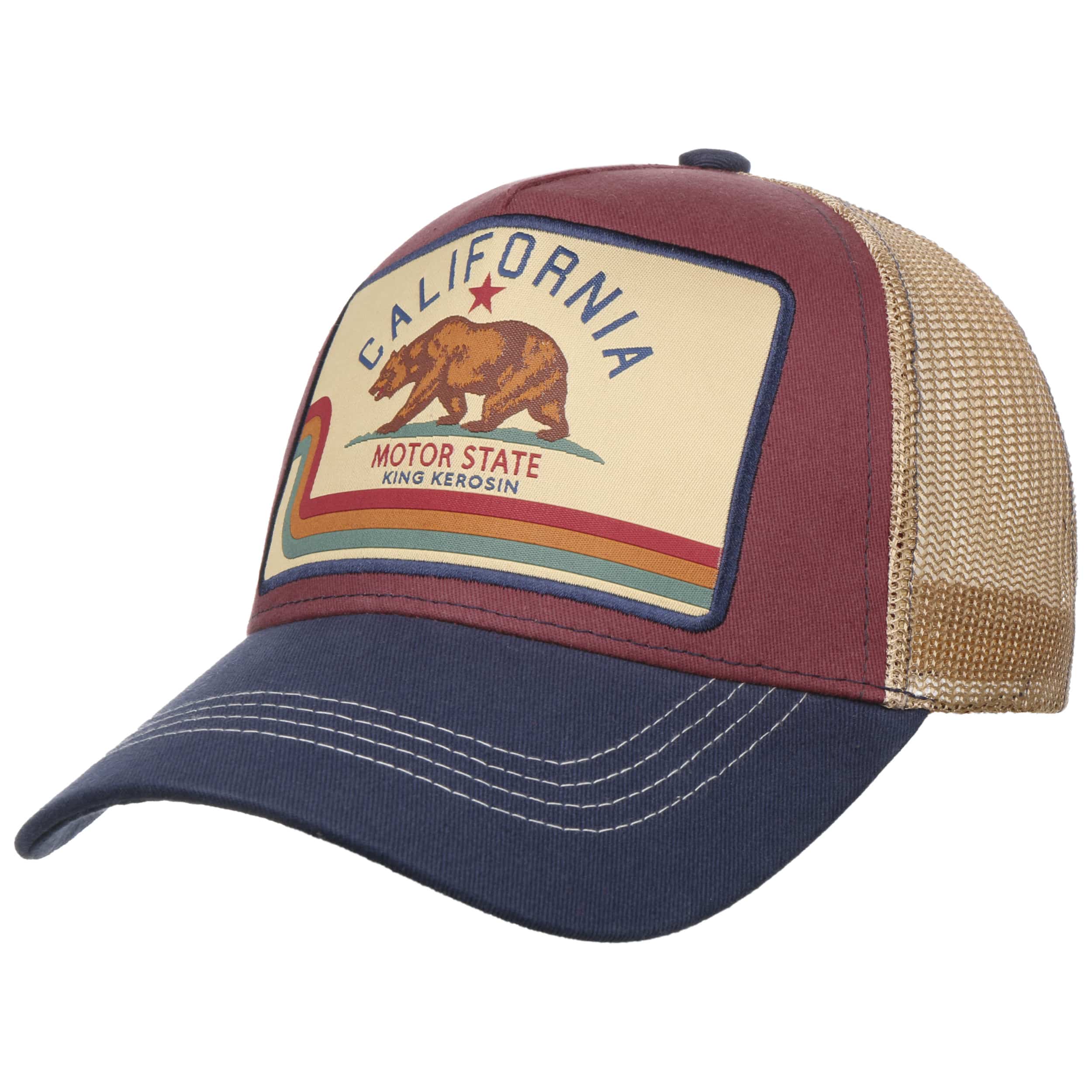 Motor State California Trucker Cap by King Kerosin 34,95
