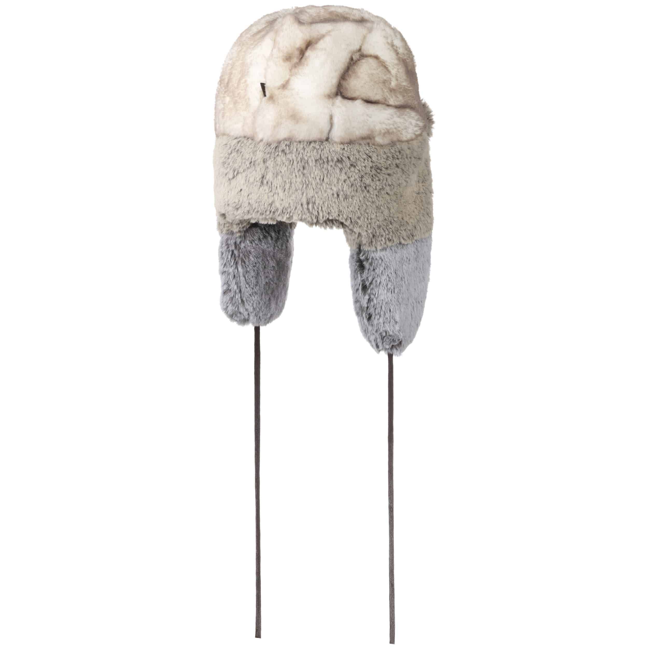 Kangol Cappello Trapper Unisex In Finta Pelliccia Multicolore - Caldo E Morbido Con Paraorecchie - Taglie S, M, L, XL