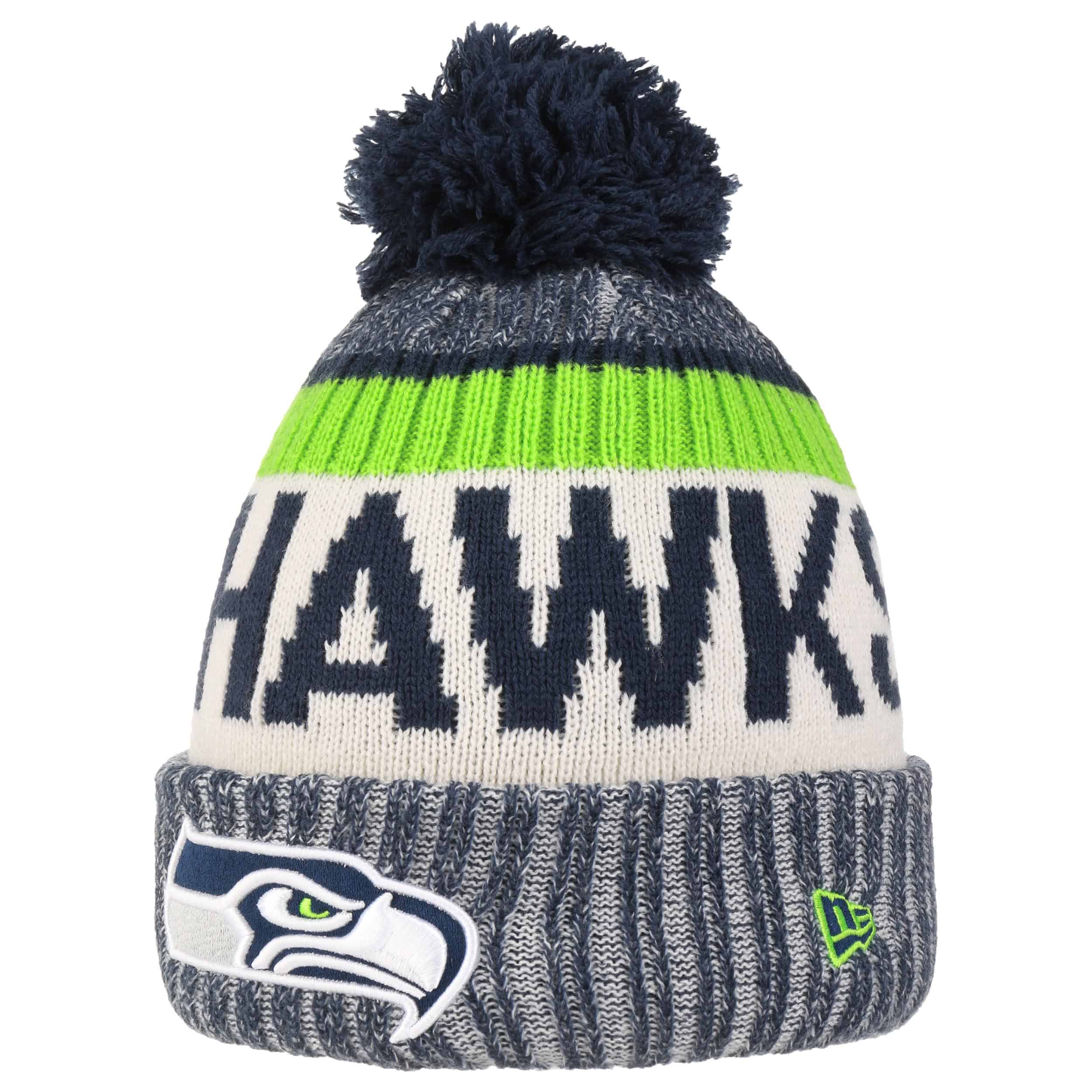seahawks new era beanie