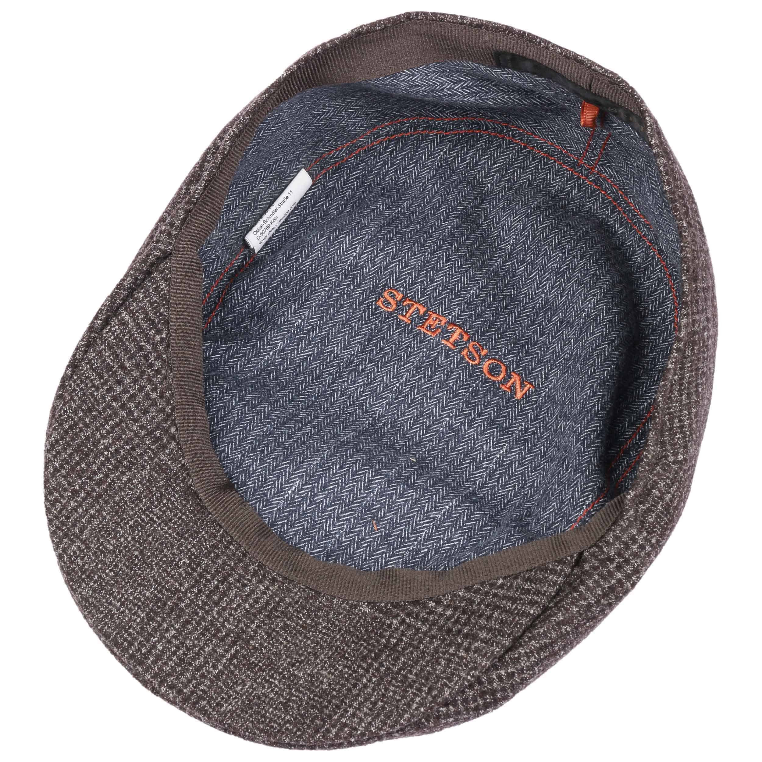 Nevada Wool Flat Cap by Stetson - 99,00