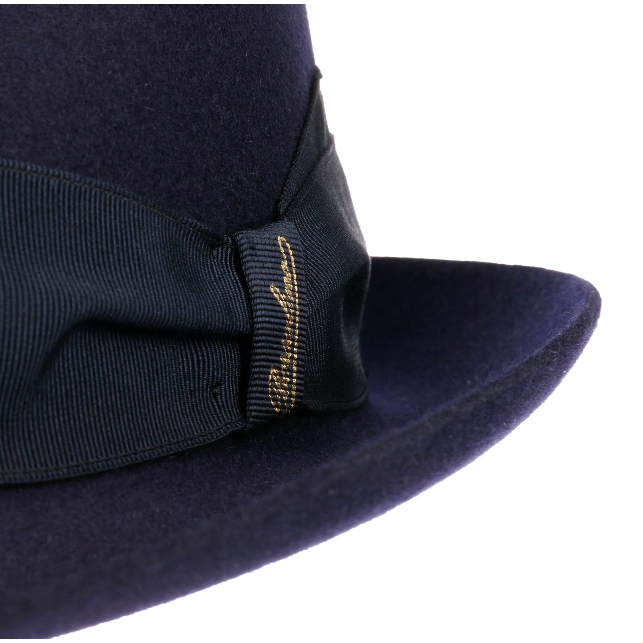 Borsalino Federico Filzhut Trilby – Aus Haarfilz, Mit Futter, Made In Italy, In Taupe, Für Damen & Herren