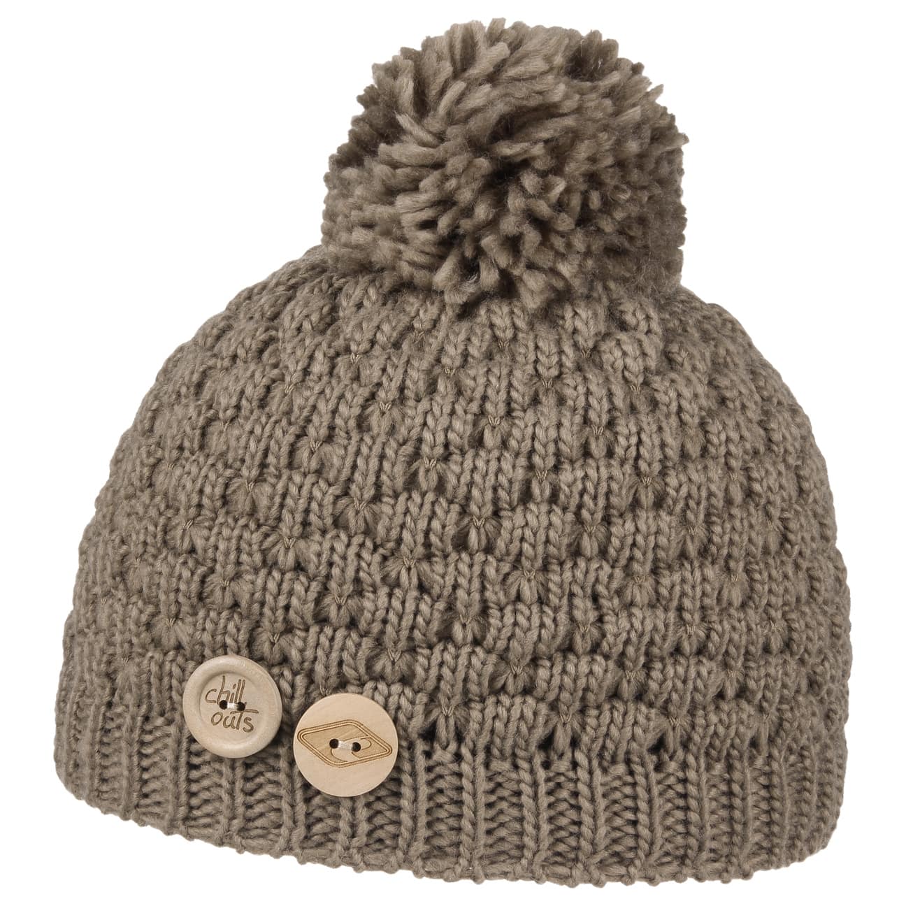 kids fluffy bobble hat