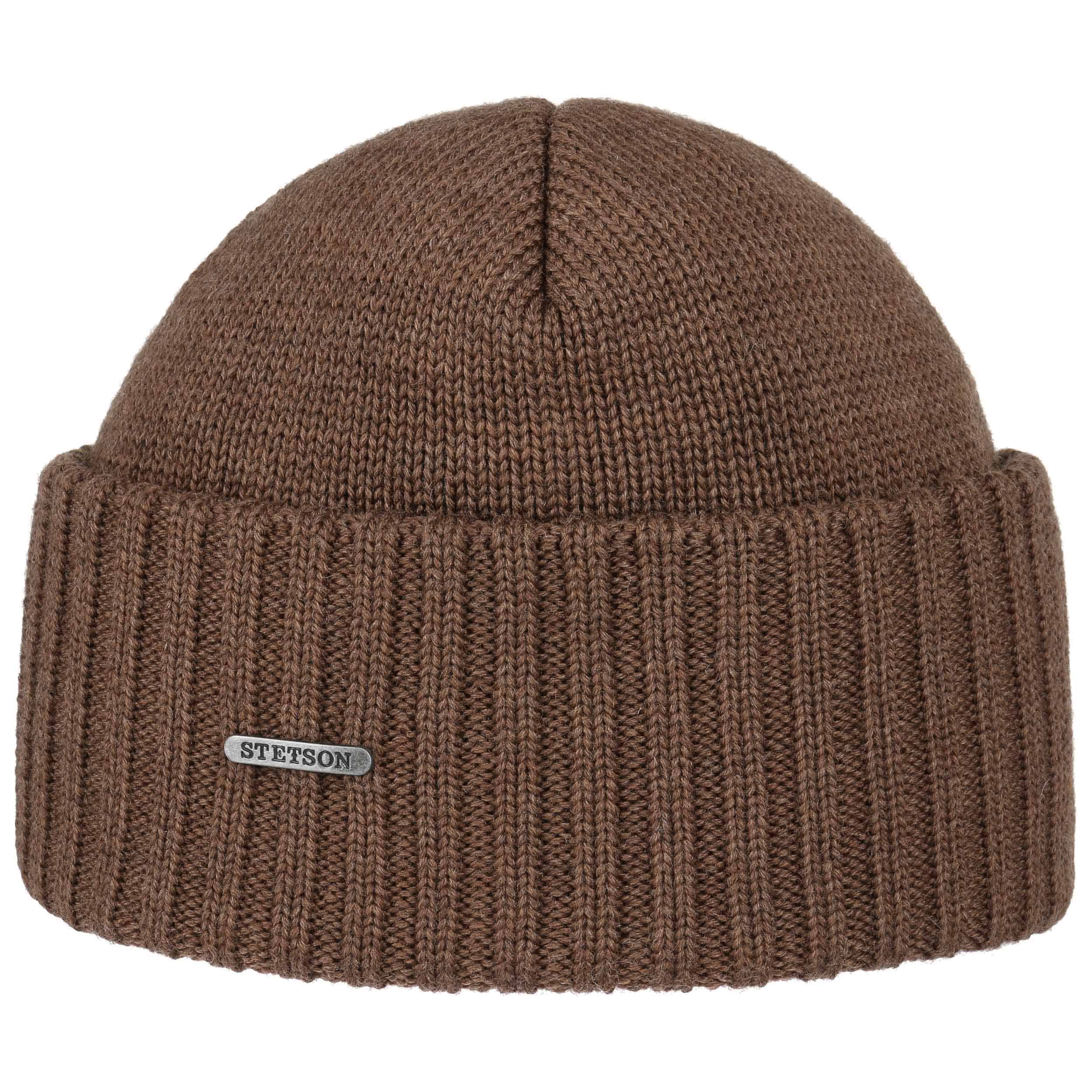 dark brown beanie hat