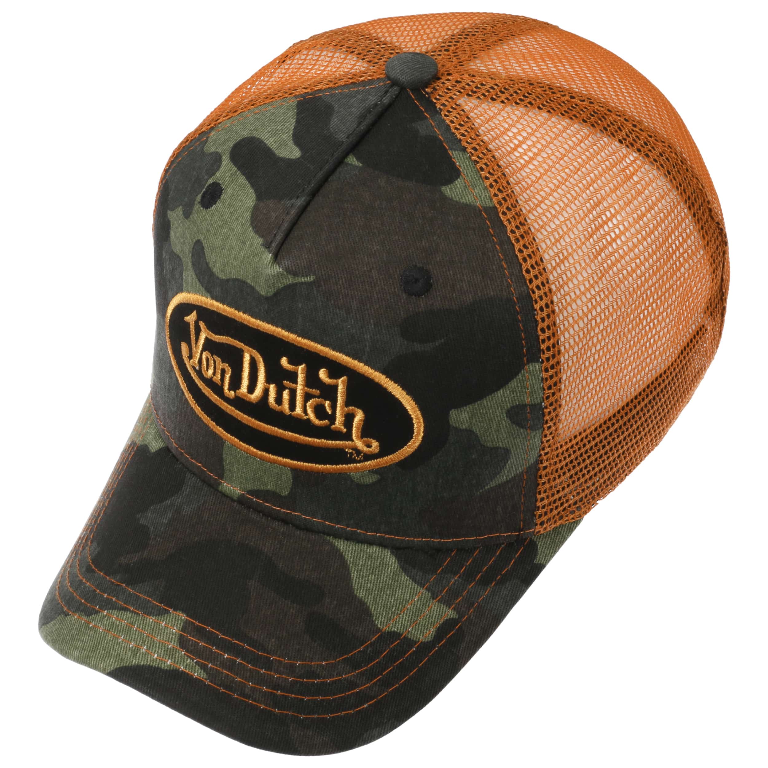 Rare Design Von Dutch store Trucker Mesh Camo Snapback Hat Cap One Size