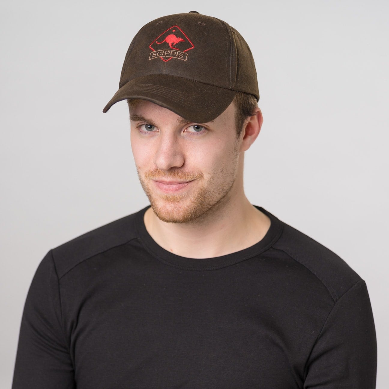 oilskin baseball cap