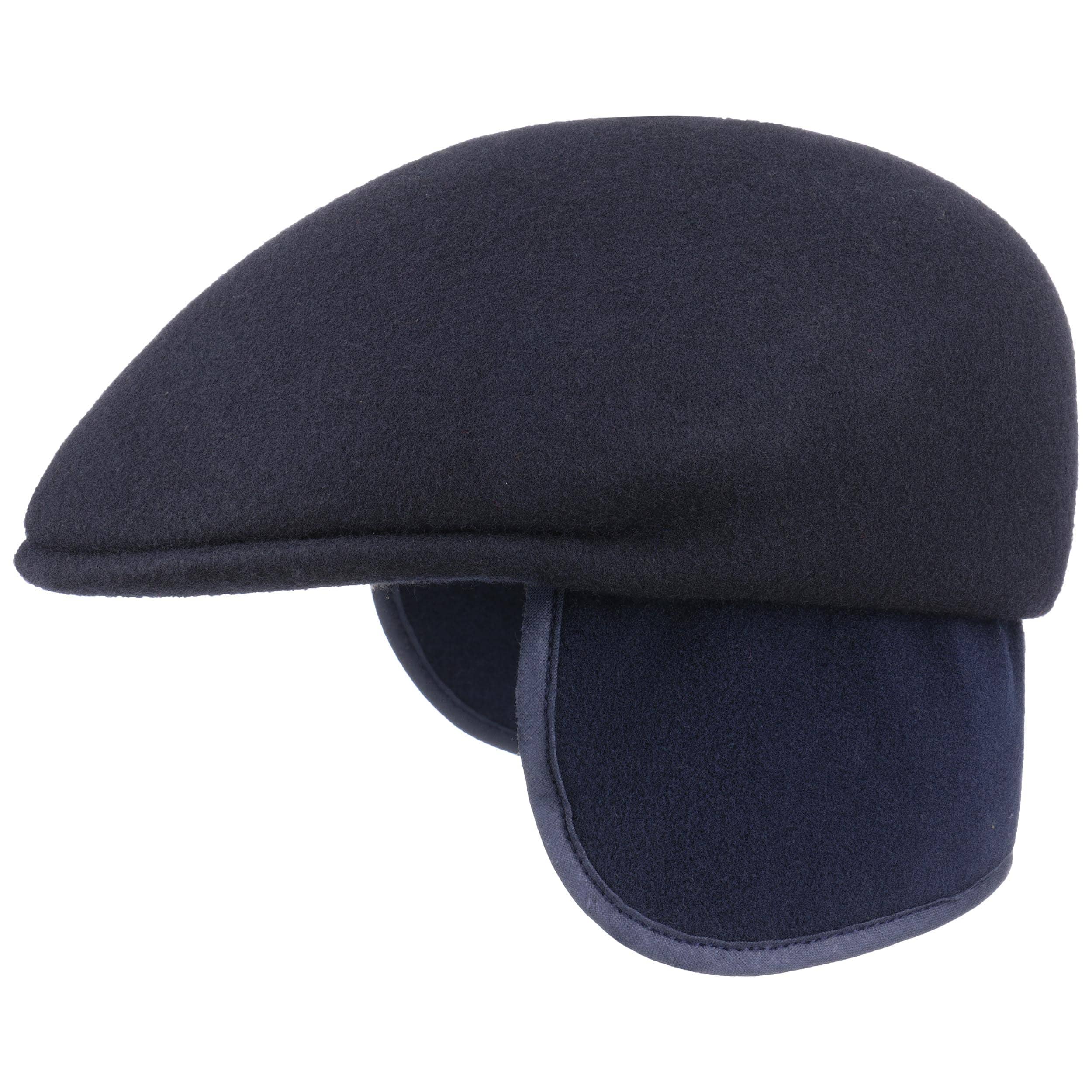 winter flat cap ear flaps