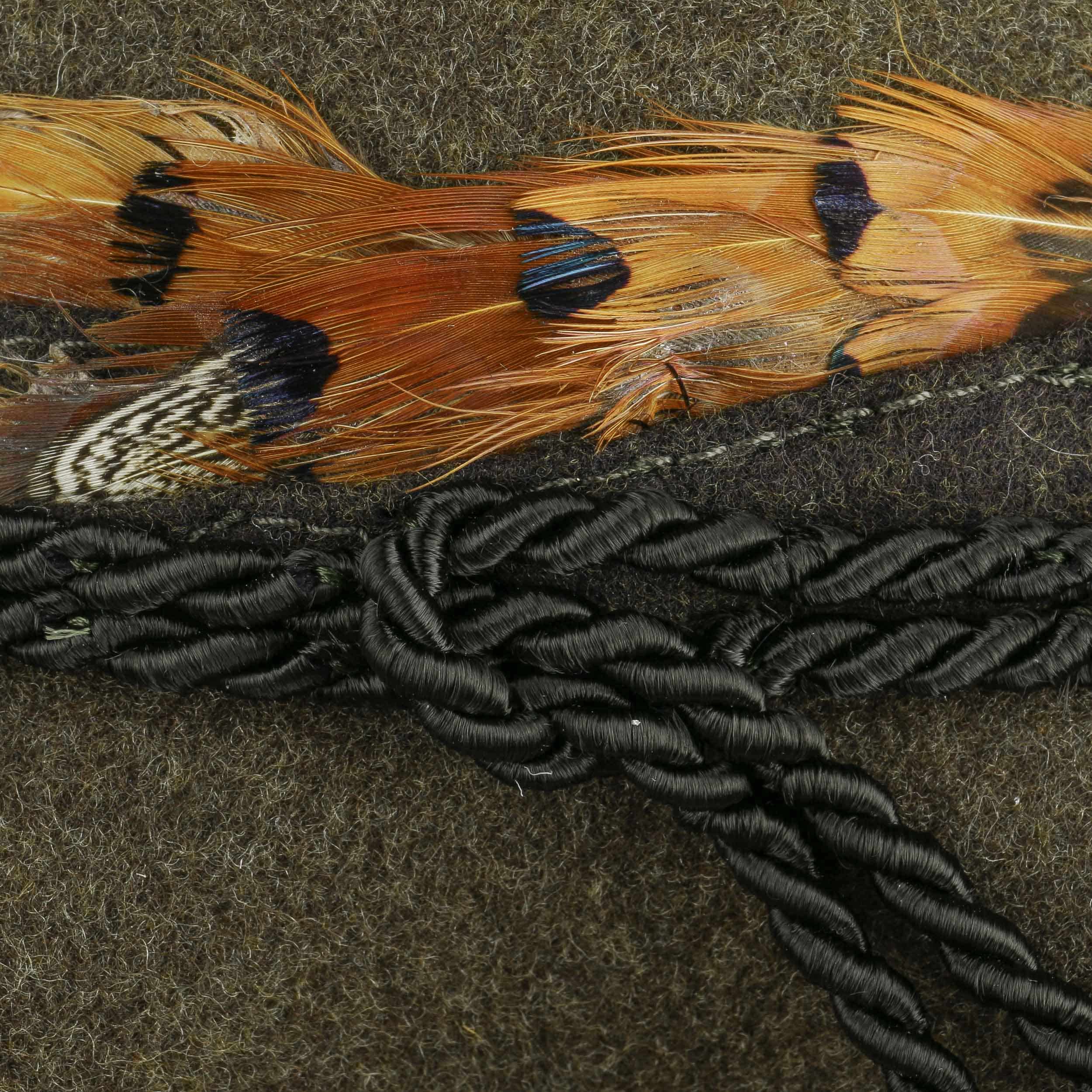 Lodenhut Trachtenhut Aus Wollfilz - Tiroler Hut Mit Kordel