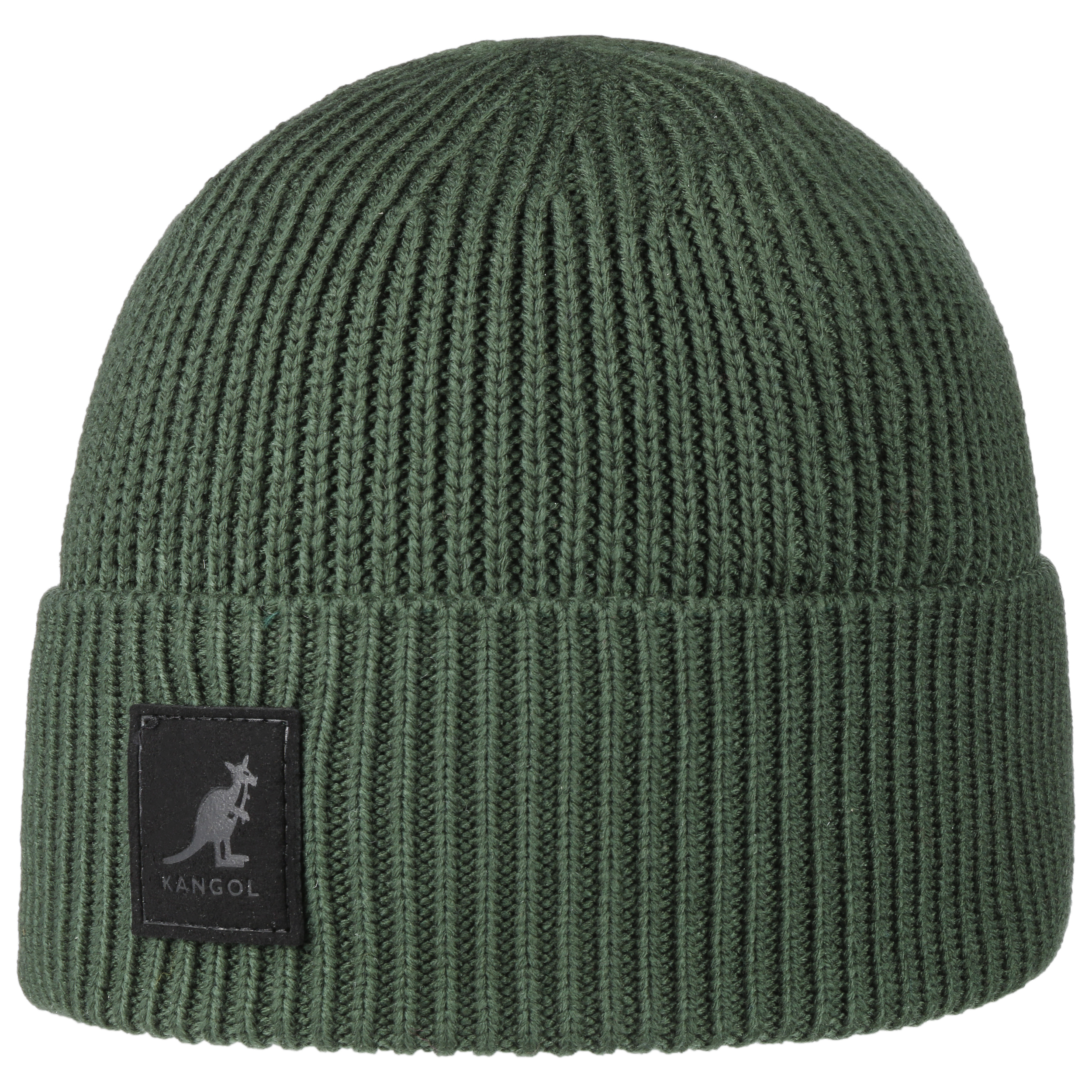 Kangol Berretto Patch Beanie Unisex - Maglia A Costine In Acrilico - Taglia Unica