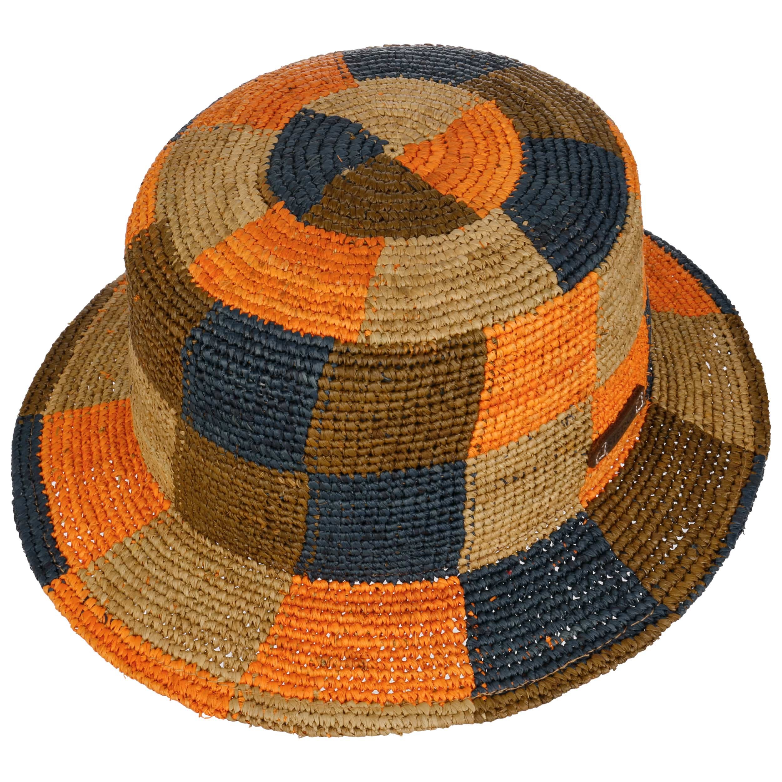 Patchwork Crochet Bucket Stråhatt by Stetson - 1619,00 kr