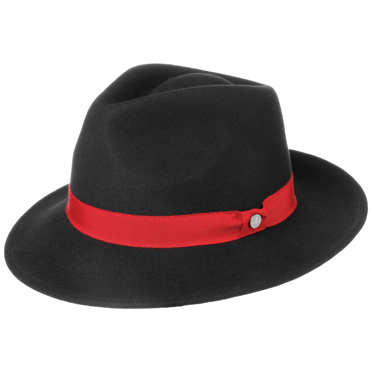 red gangster hat