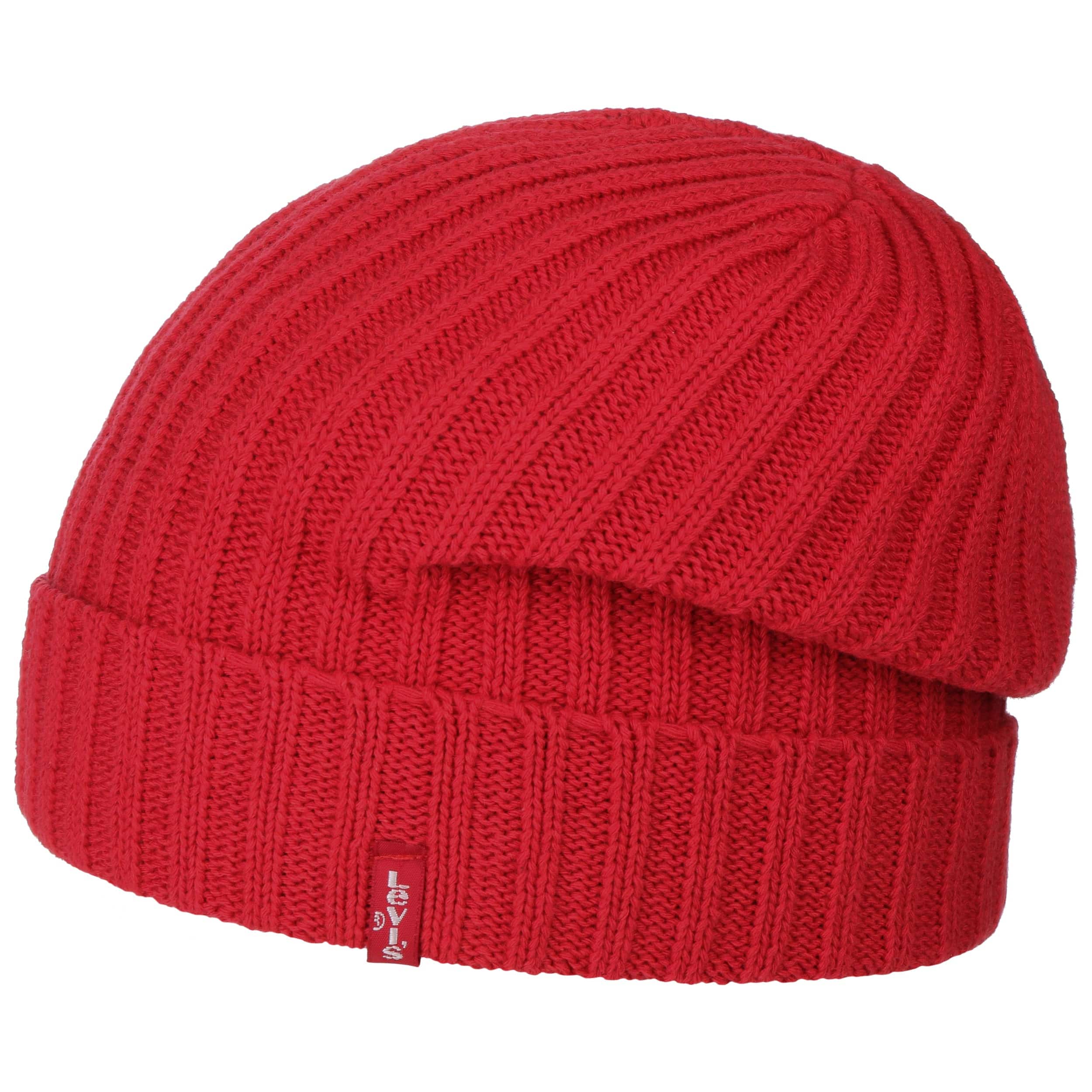 red beanie hat