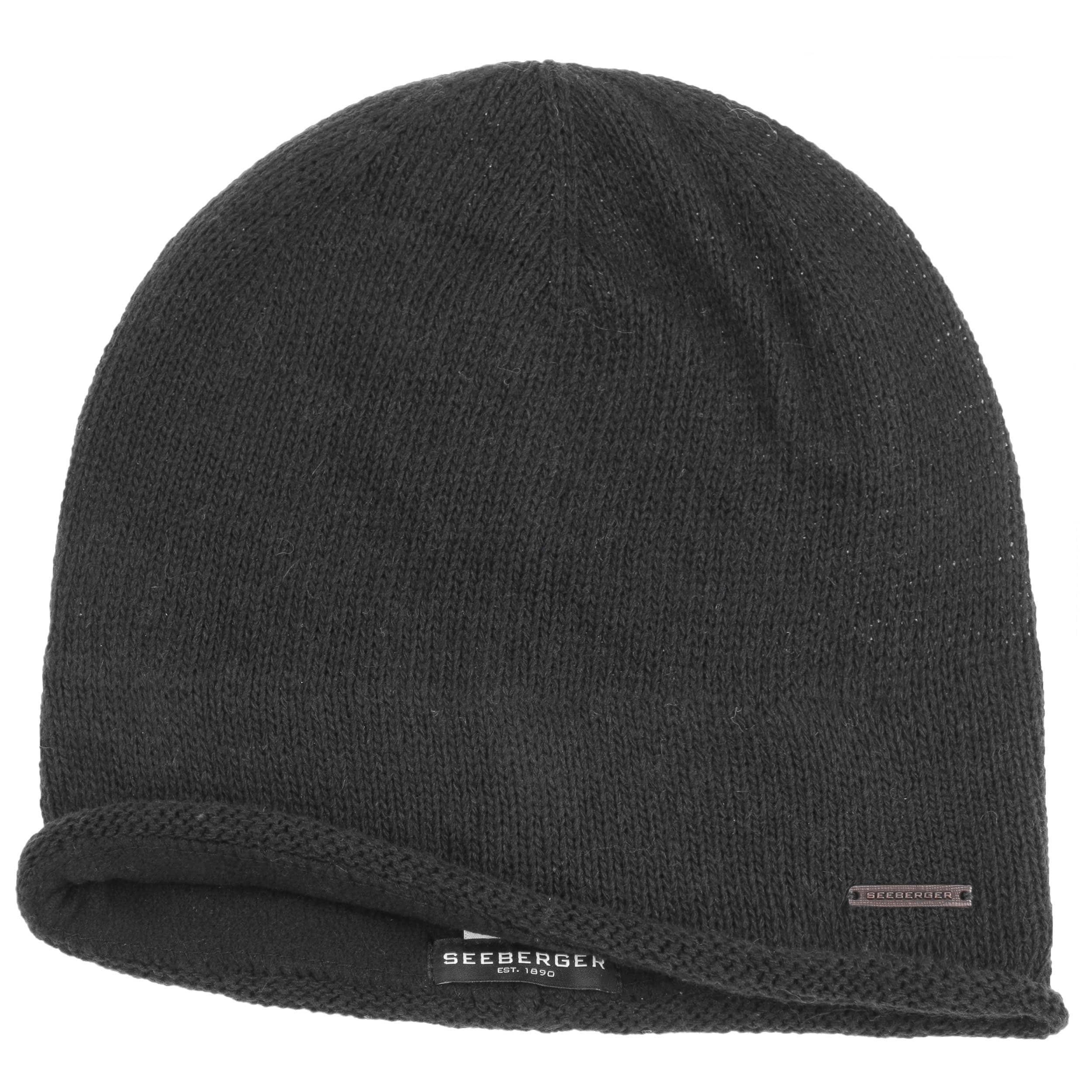 Rolled Edge Knit Hat by Seeberger, EUR 19,95 > Hats, caps & beanies
