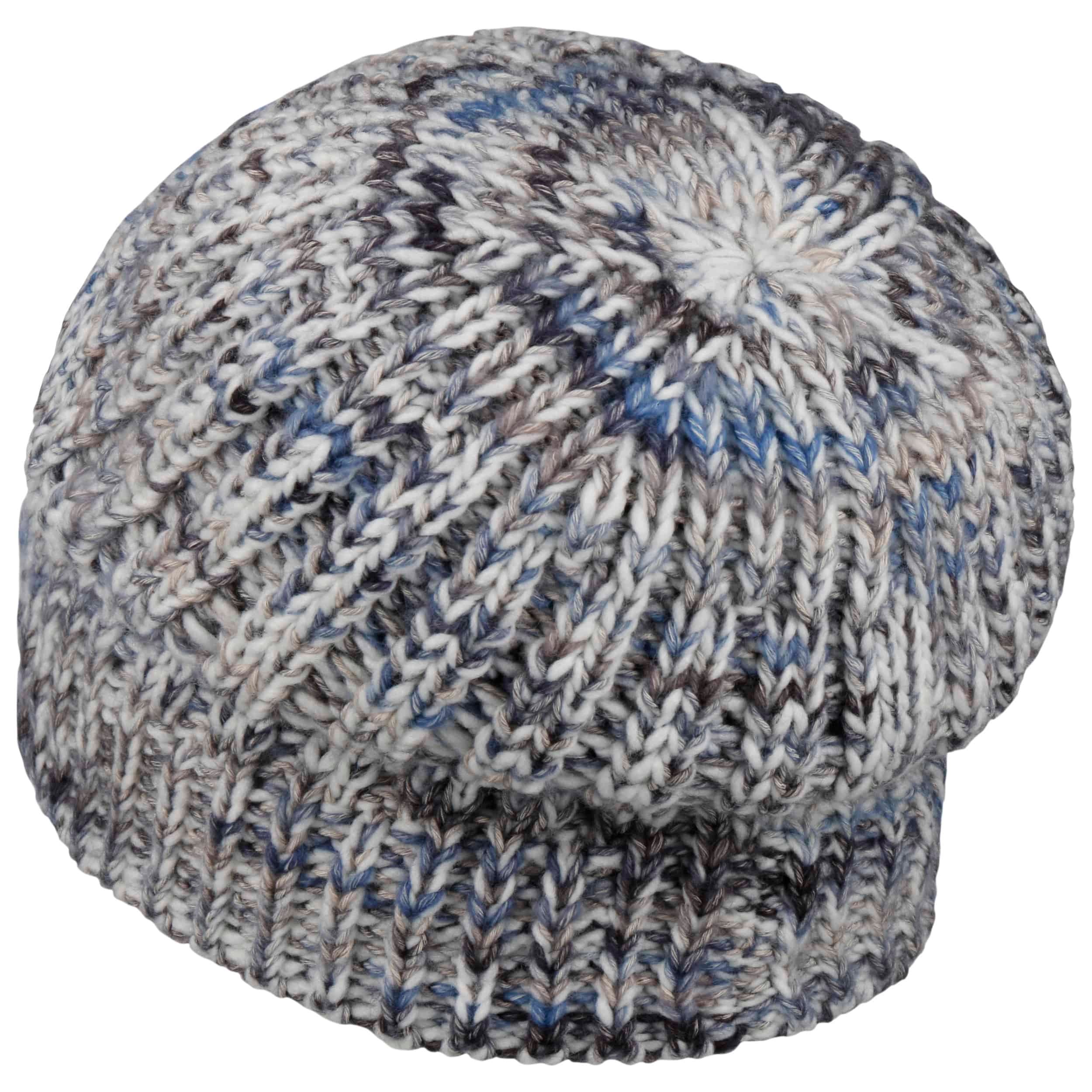 Seeberger Salevia Multicolour Headsock – Oversize Strickmütze Mit Fleecefutter Für Damen