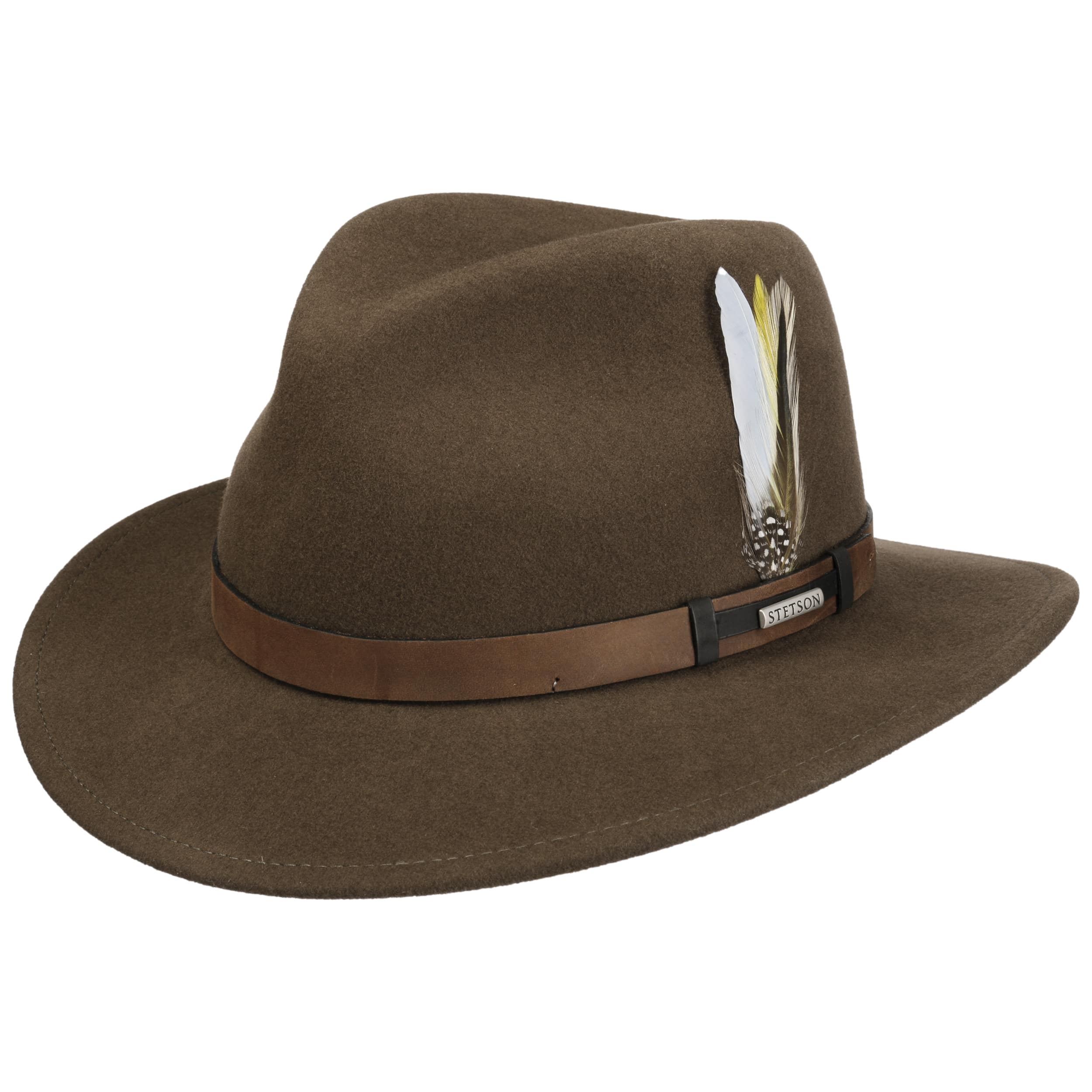 Black Stetson Hats Sardis Vita-Felt Fedora