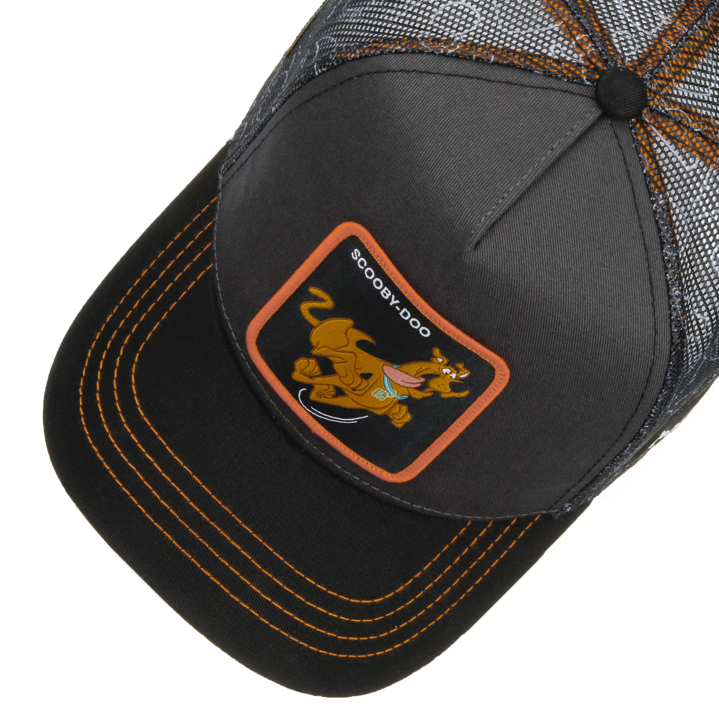 Capslab Scooby-Doo and Shaggy Rogers SBD2 Brown and Black Trucker Hat
