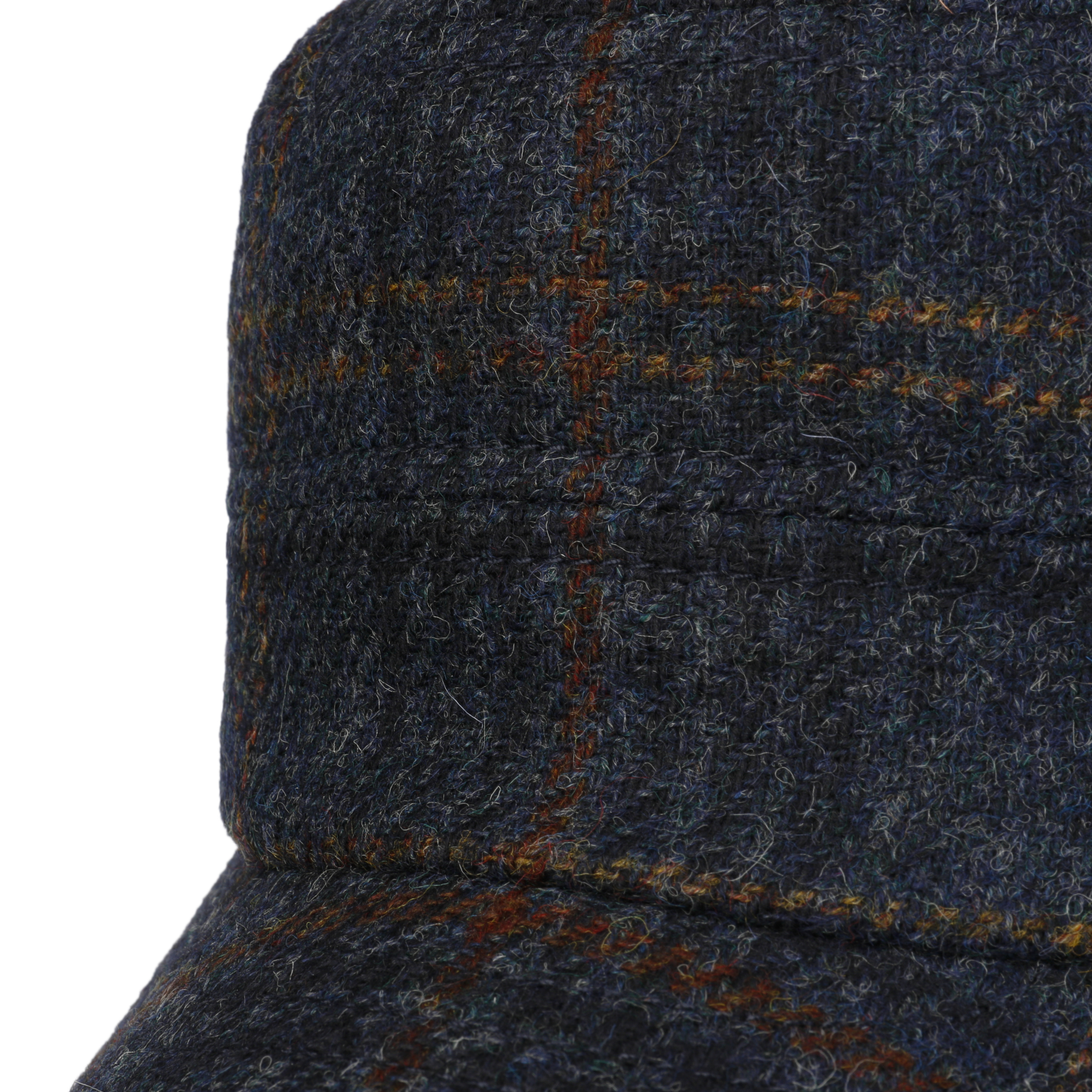 Shetland Wool Check Armycap By Mayser